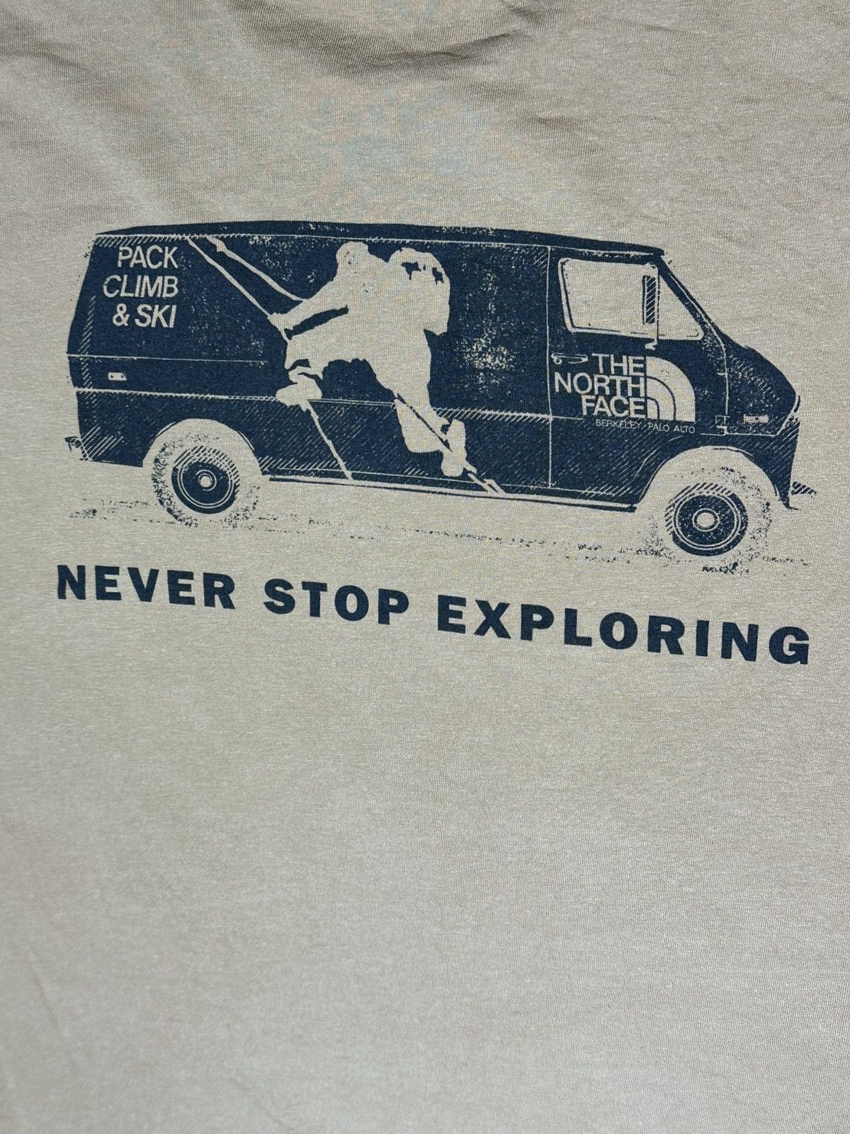 The North Face The North Face Never Stop Exploring Brown Tee Size US XL / EU 56 / 4 - 8 Thumbnail