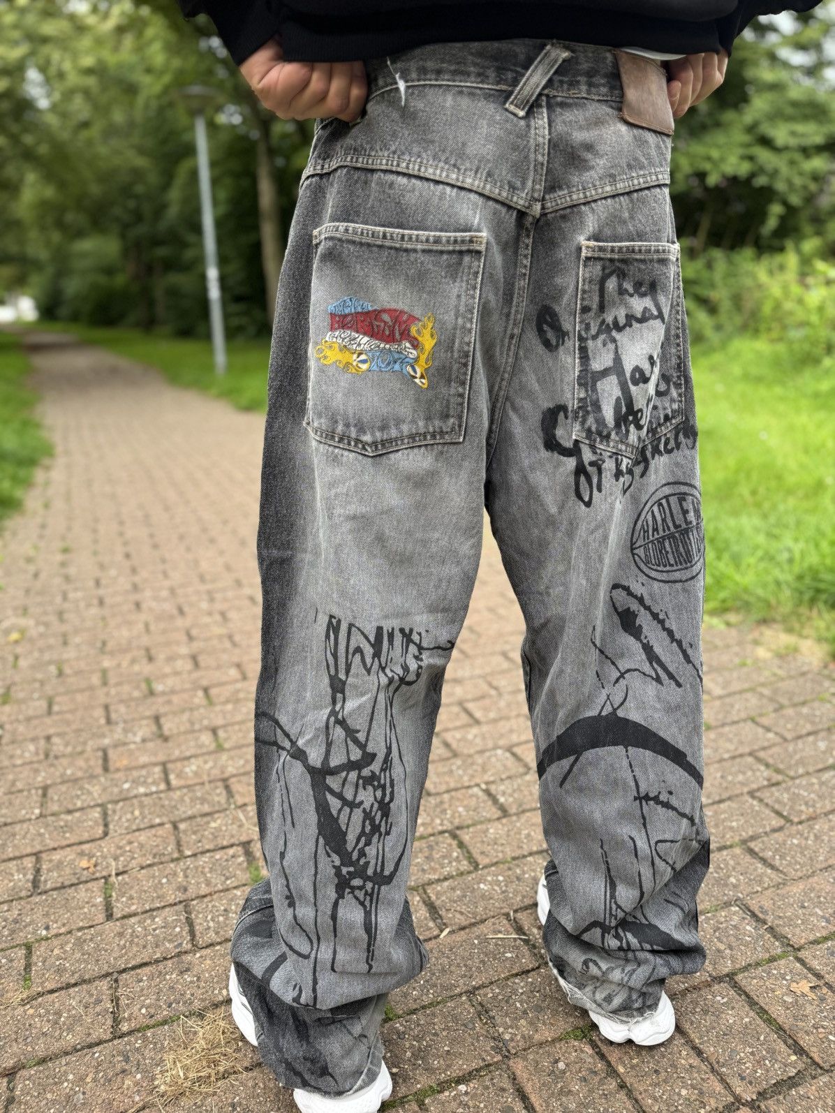 Fubu Rare Fubu Baggy Jeans Vintage X Harlem Globetrotters Size US 36 / EU 52 - 7 Thumbnail