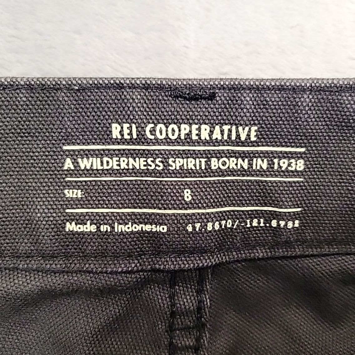 Vintage REI Pants Womens Sz 8 Double Knee Stretch Canvas Outdoors Workwear Construction Shirt Size 30" / US 8 / IT 44 - 4 Thumbnail
