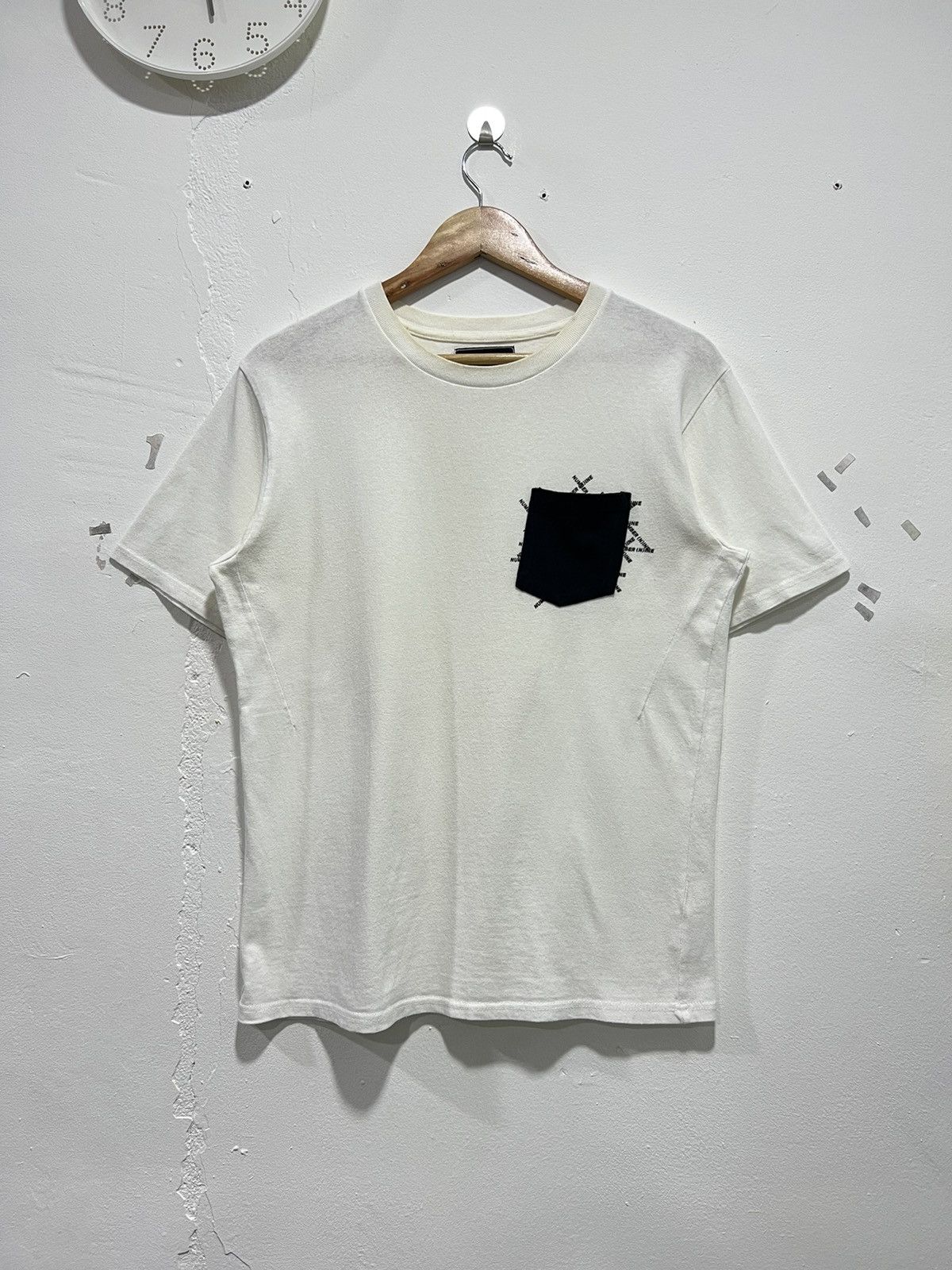 Number (N)ine × Vintage Number (N)ine Multi Spellout Blank Pocket Tshirt Size US M / EU 48-50 / 2 - 1 Thumbnail
