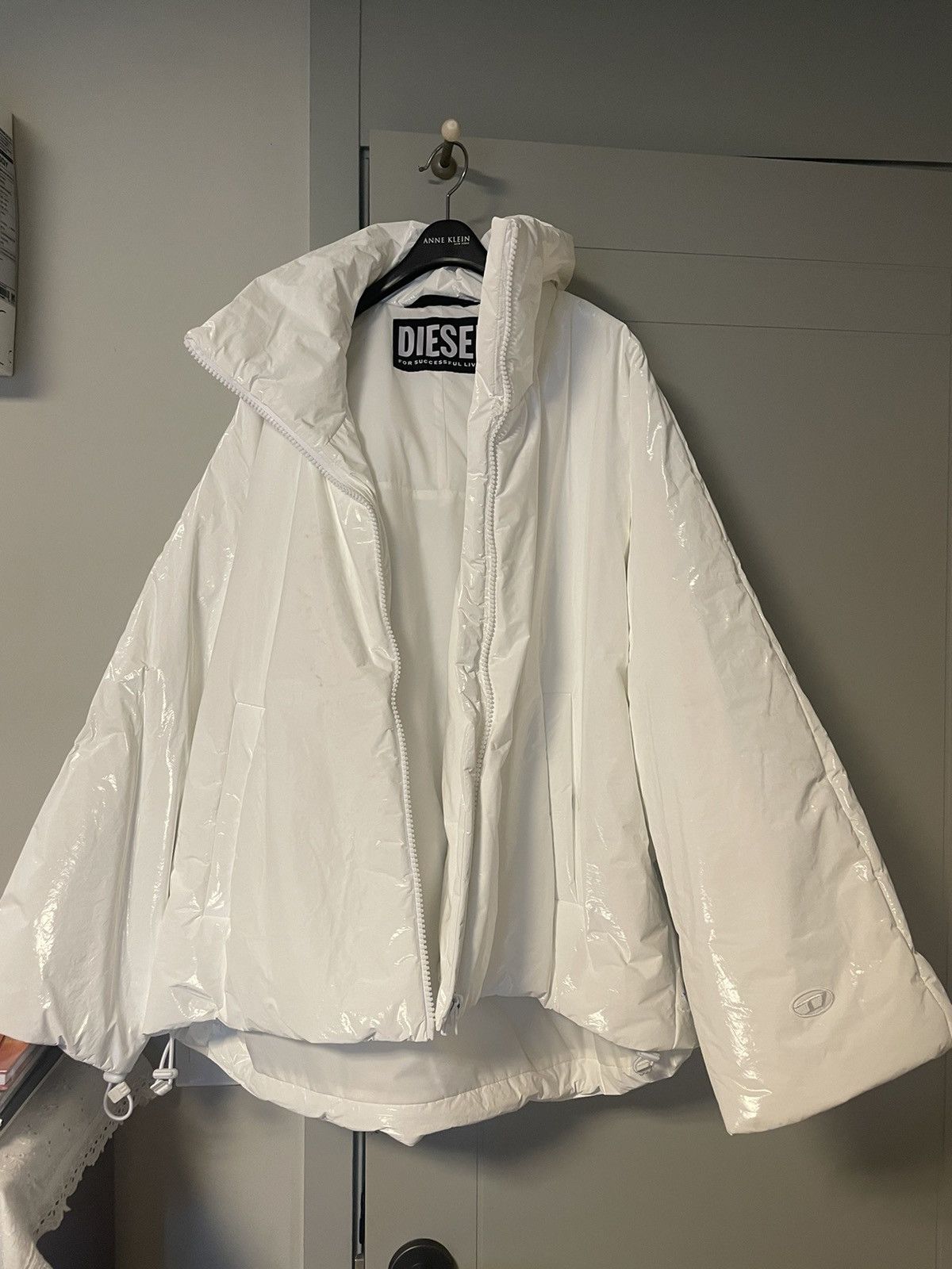 Diesel Diesel W-monica white padded jacket Size S / US 4 / IT 40 - 4 Thumbnail