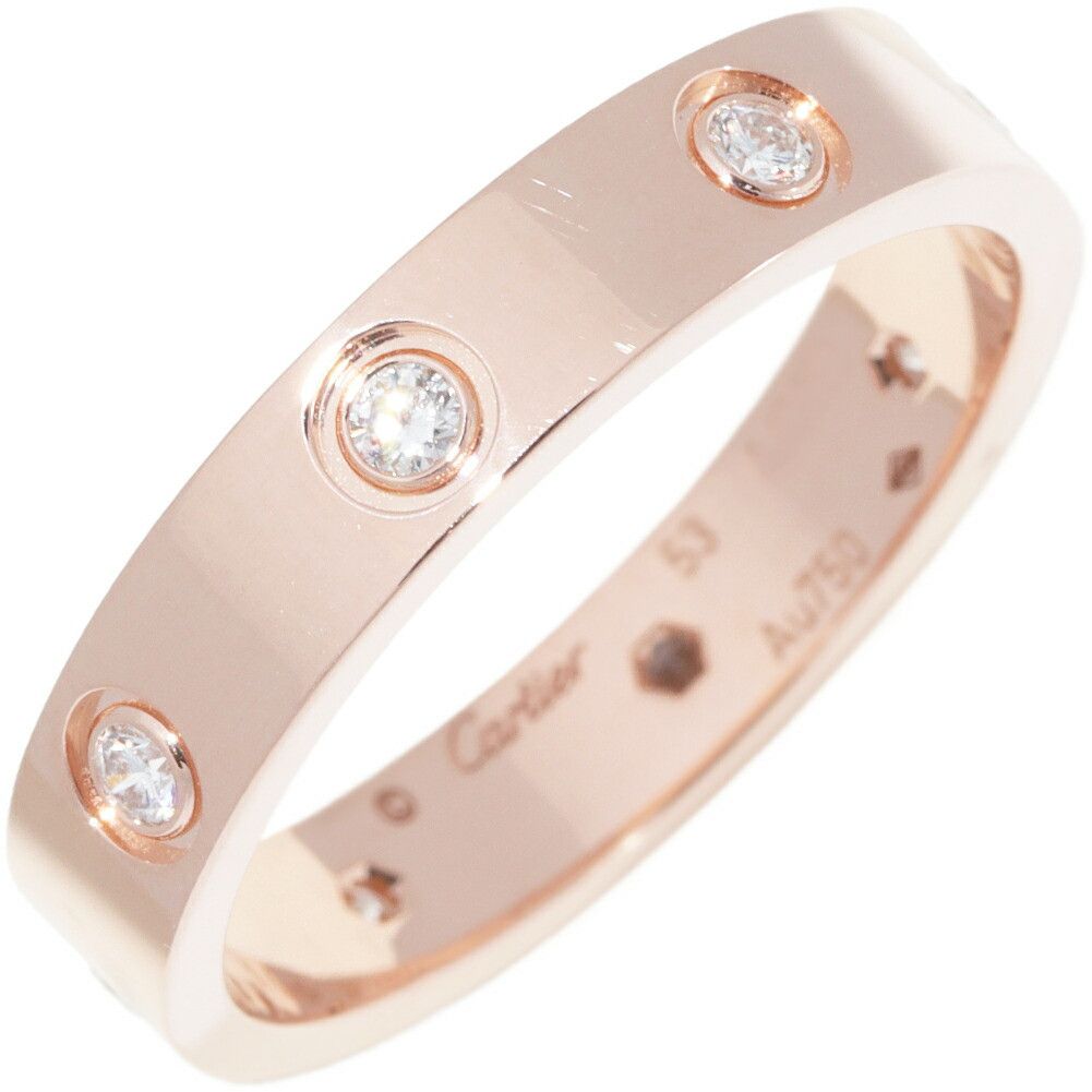 Cartier Cartier LOVE Au750 Ring Size 17 Precious Metal Ring B40508 DUTY FREE for USA