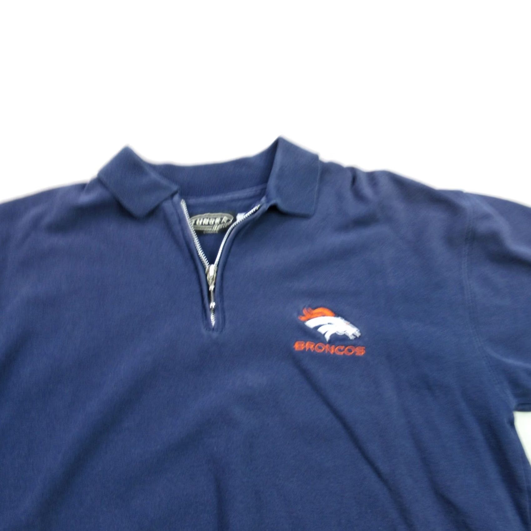 Vintage Tundra Mens Polo Shirt Short Sleeve XL 1/4 Zip Lightweight Blue Golf Casual Shirt Mens Polo Size US XL / EU 56 / 4 - 2 Thumbnail