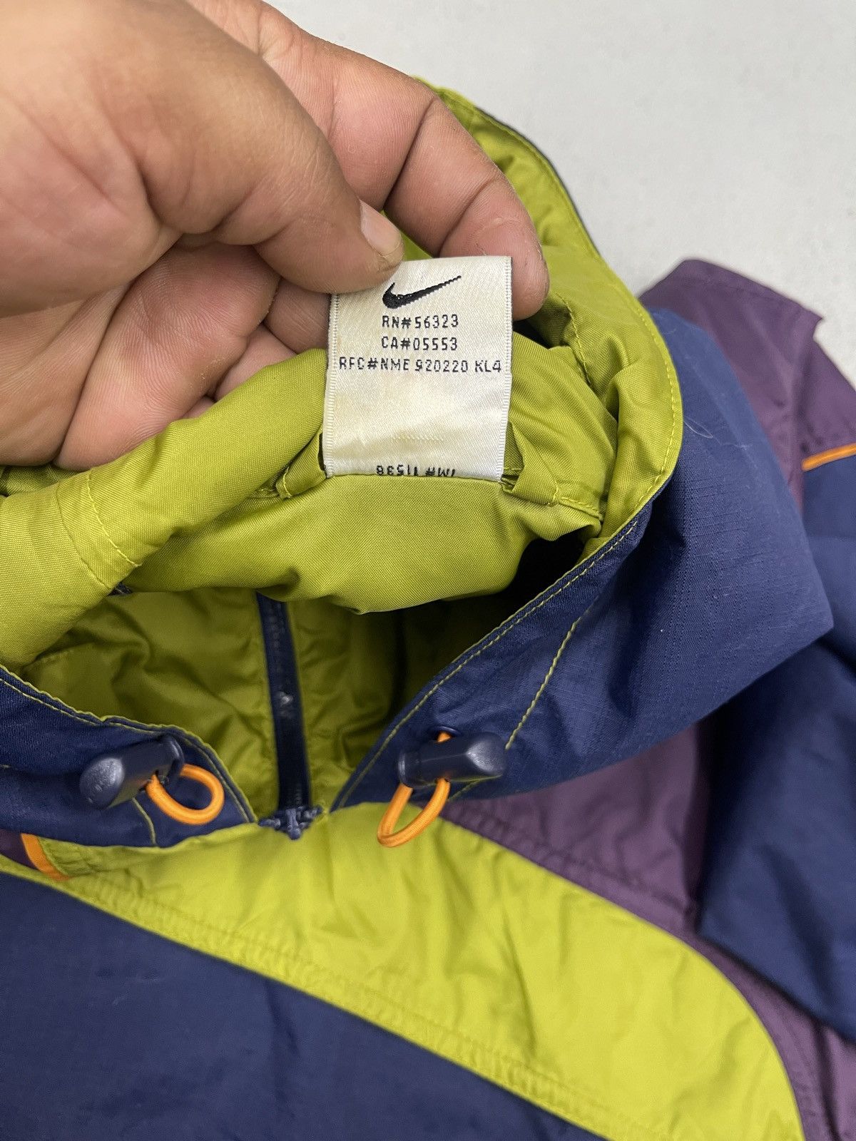 Nike STEALS🔥VTG NIKE ANORAK HOODIE Size US L / EU 52-54 / 3 - 11 Thumbnail