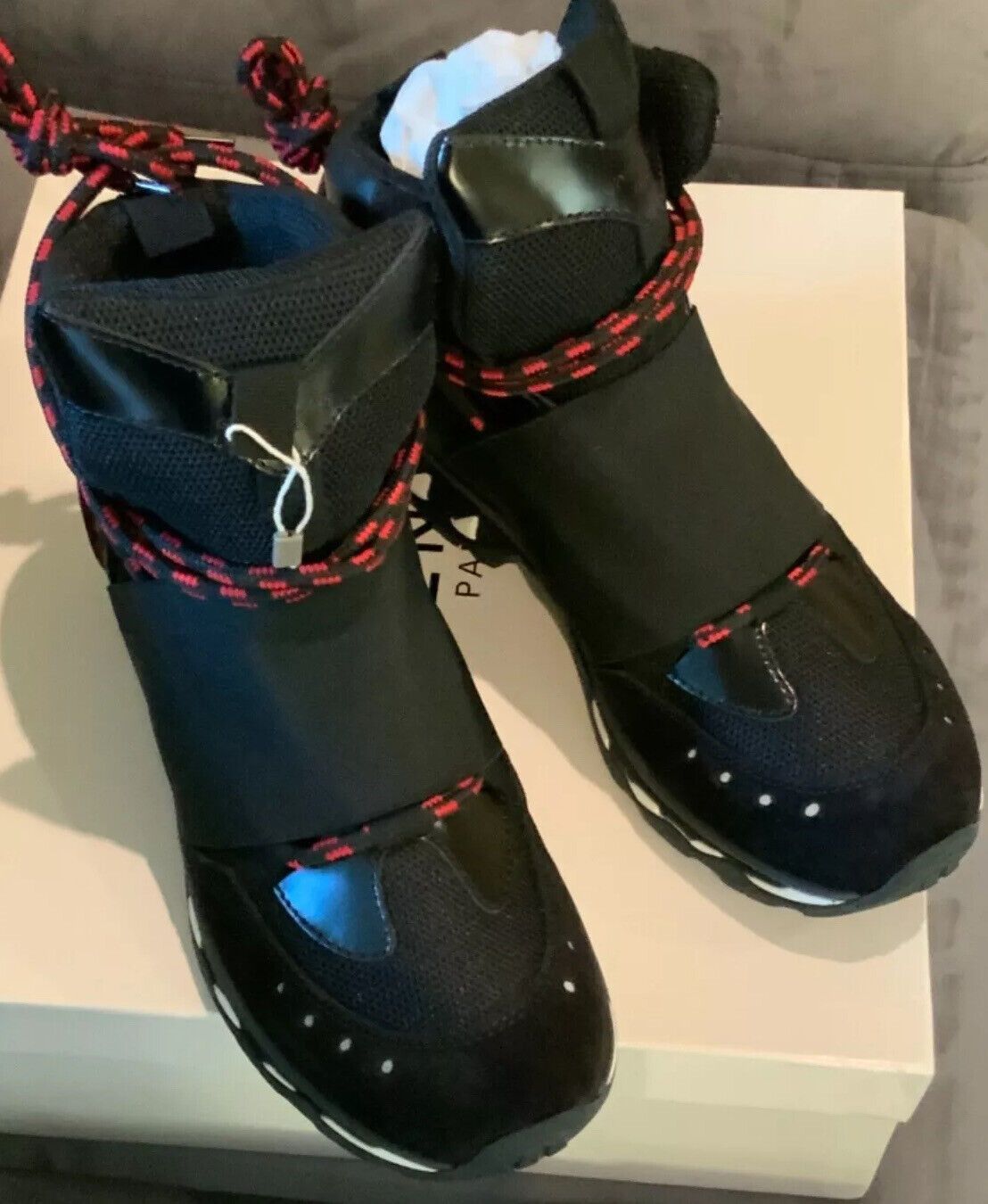 Givenchy GIVENCHY RICCARDO TISCI TRAINER BOOTS Size US 7 / EU 40 - 14 Thumbnail