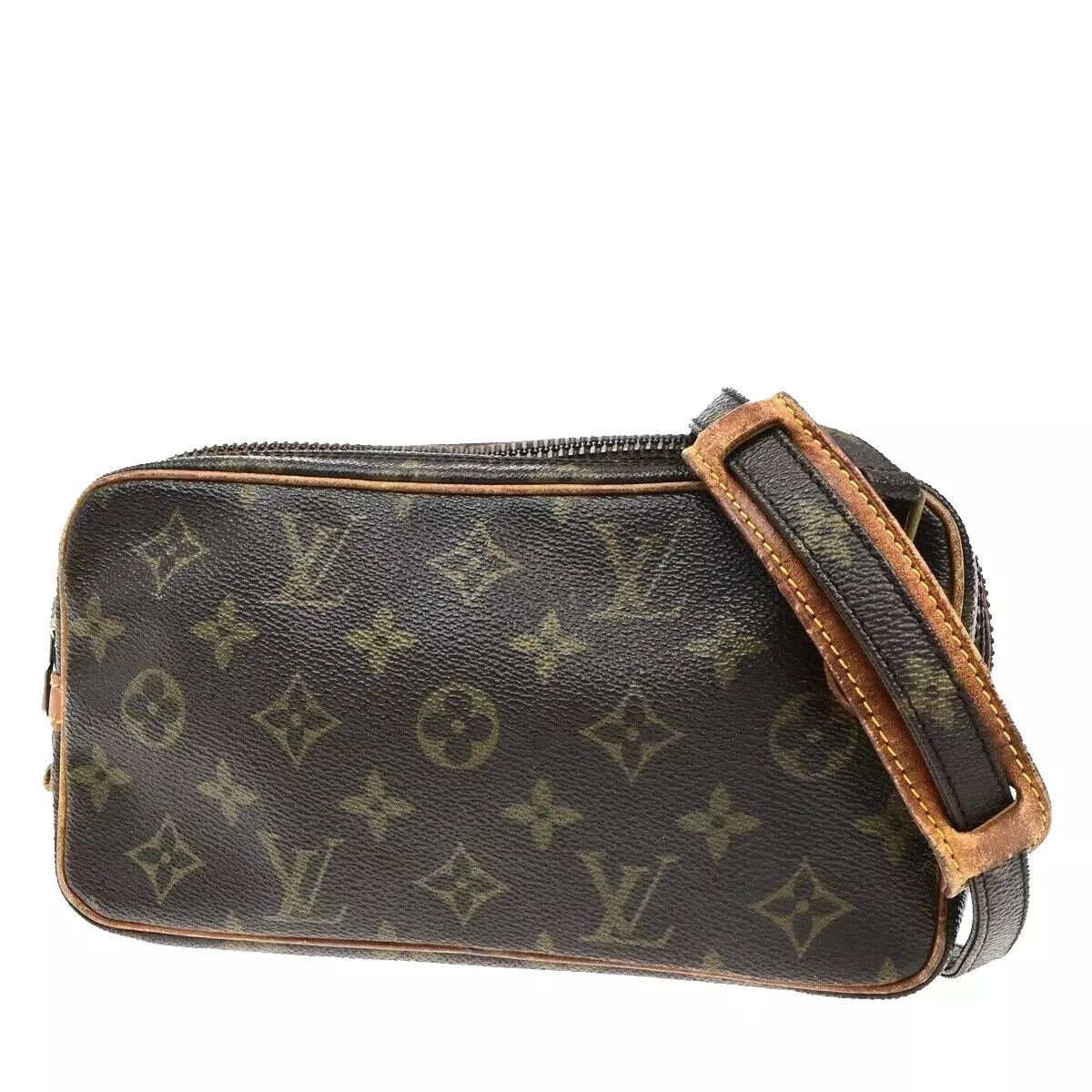 Louis Vuitton Monogram Marly Bandouliere Shoulder Bag Bn in Brown, Women's