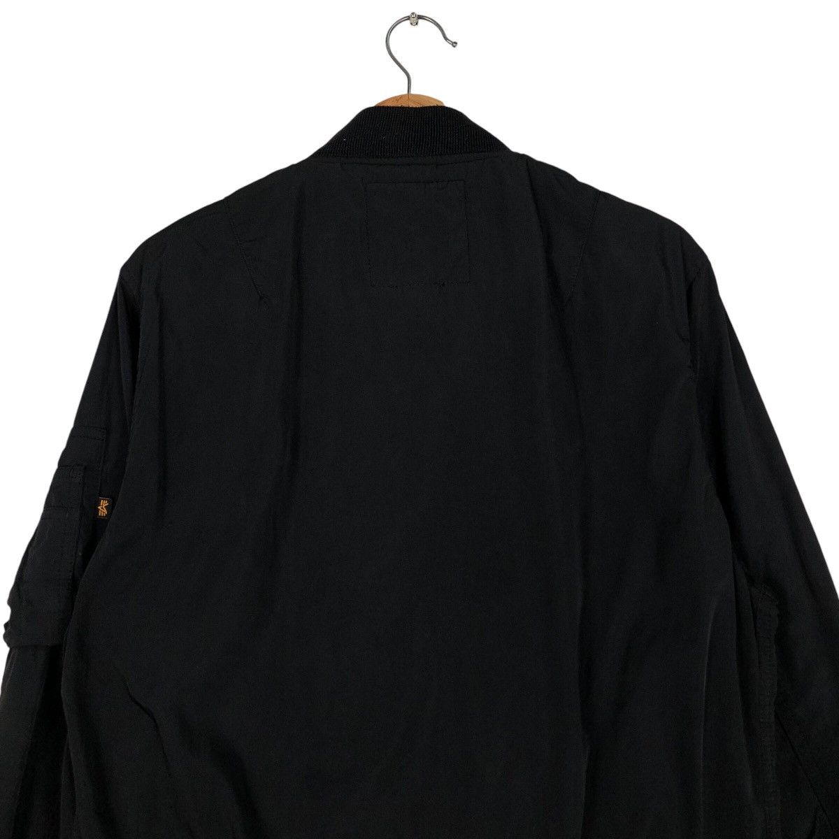 Alpha Industries 📌Vintage Fly Riot Bomber Jacket Biker Alpha Industries Size US L / EU 52-54 / 3 - 10 Thumbnail