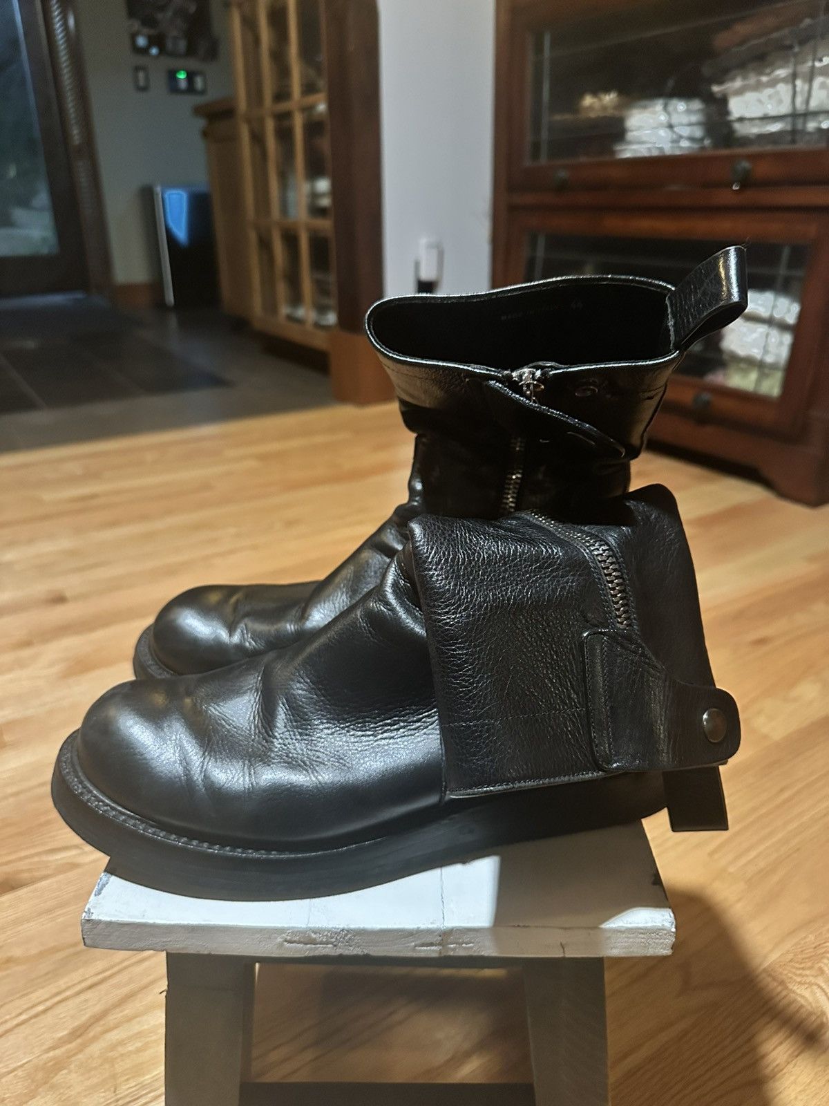 Rick Owens Rick Owens Creeper Zip Boot Size US 11 / EU 44 - 3 Thumbnail