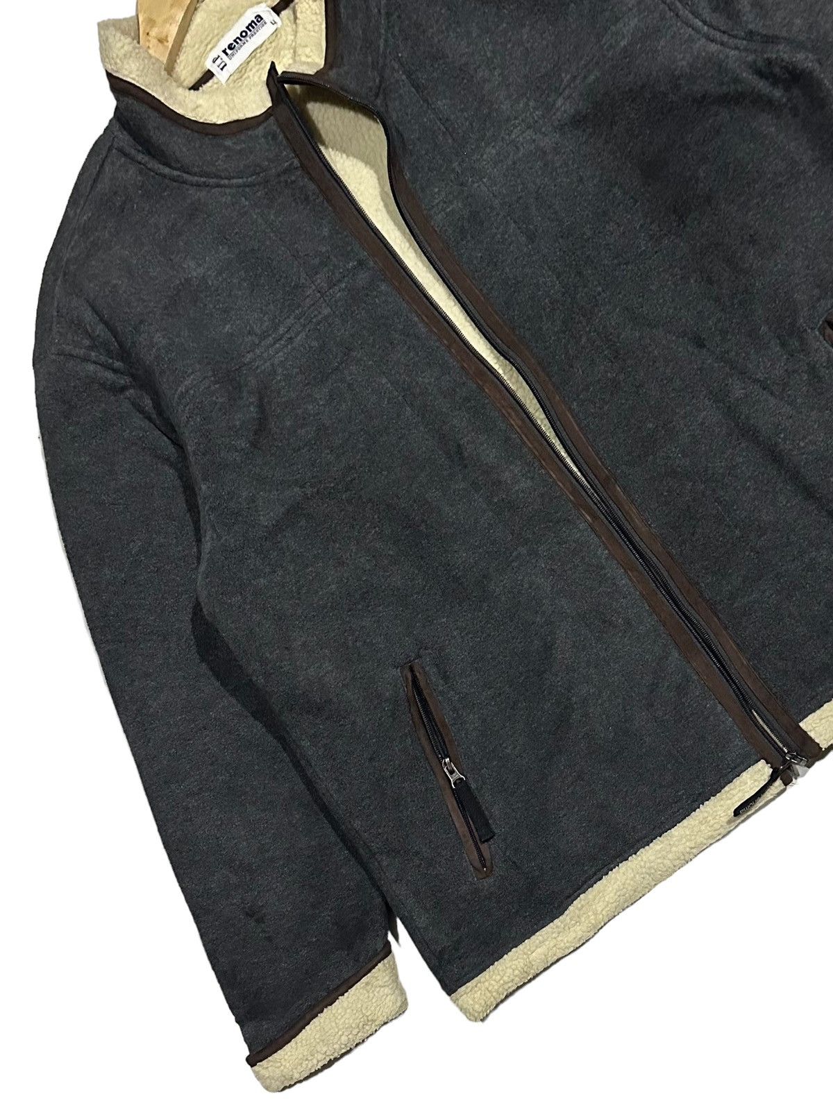 Renoma VINTAGE UP RENOMA SUEDE SHEEPSKIN JACKET WINTER Size US M / EU 48-50 / 2 - 8 Thumbnail