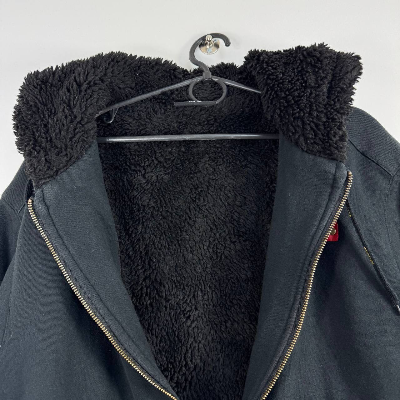 Dickies Dickies Sherpa Zip Hoodie Black Mens L Size US L / EU 52-54 / 3 - 3 Thumbnail