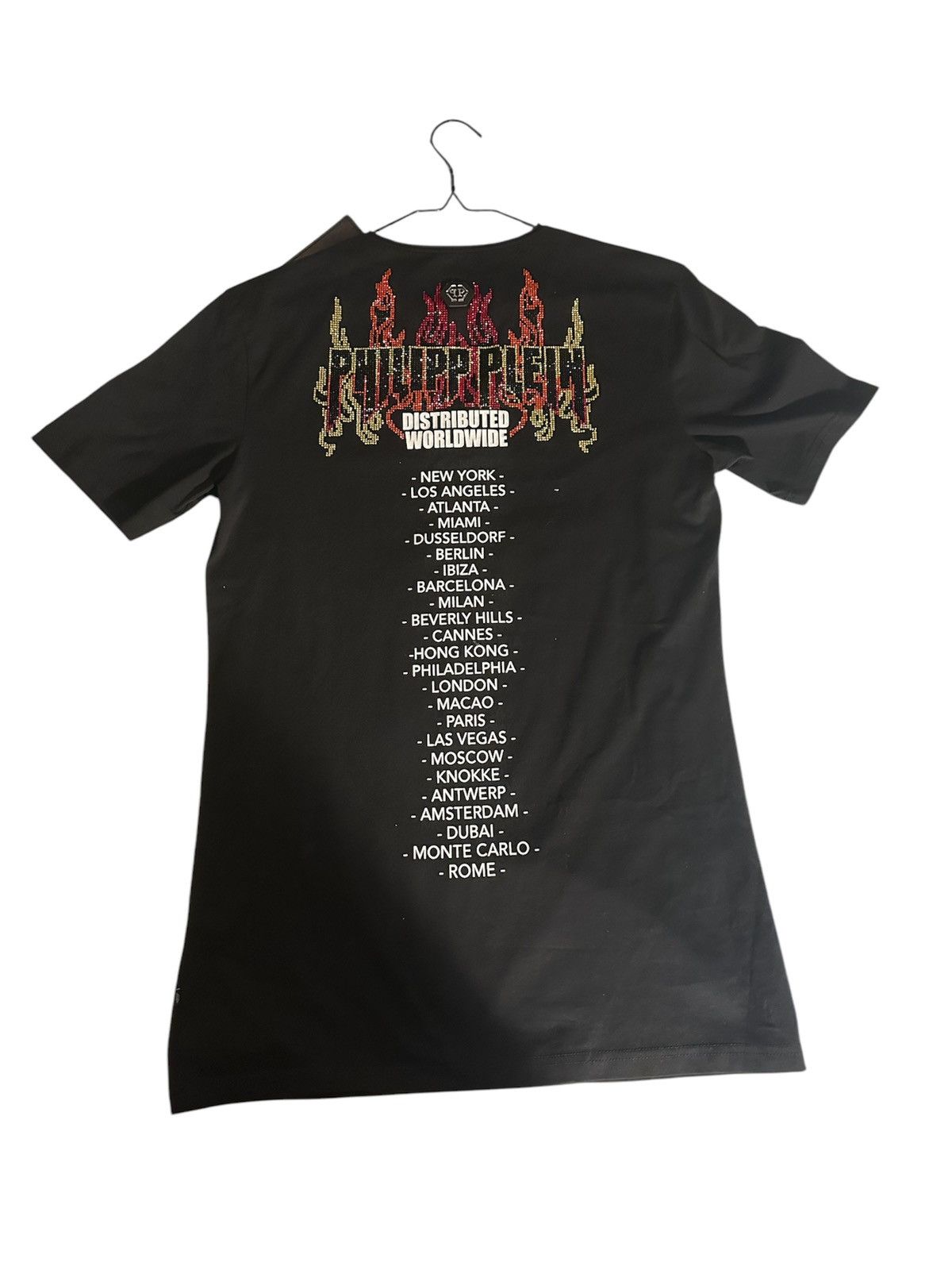 Philipp Plein PHILIPP PLEIN T-SHIRT SS FLAME Size US M / EU 48-50 / 2 - 2 Thumbnail
