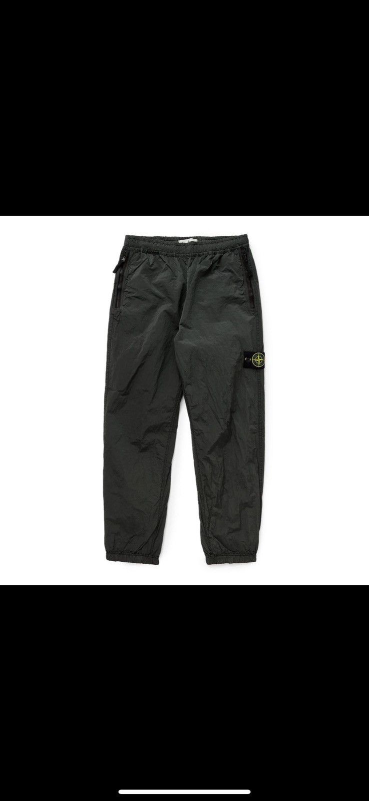 Stone Island × Vintage Stone island nylon metal green pants joggers size: 30;33 Size US 30 / EU 46 - 6 Thumbnail