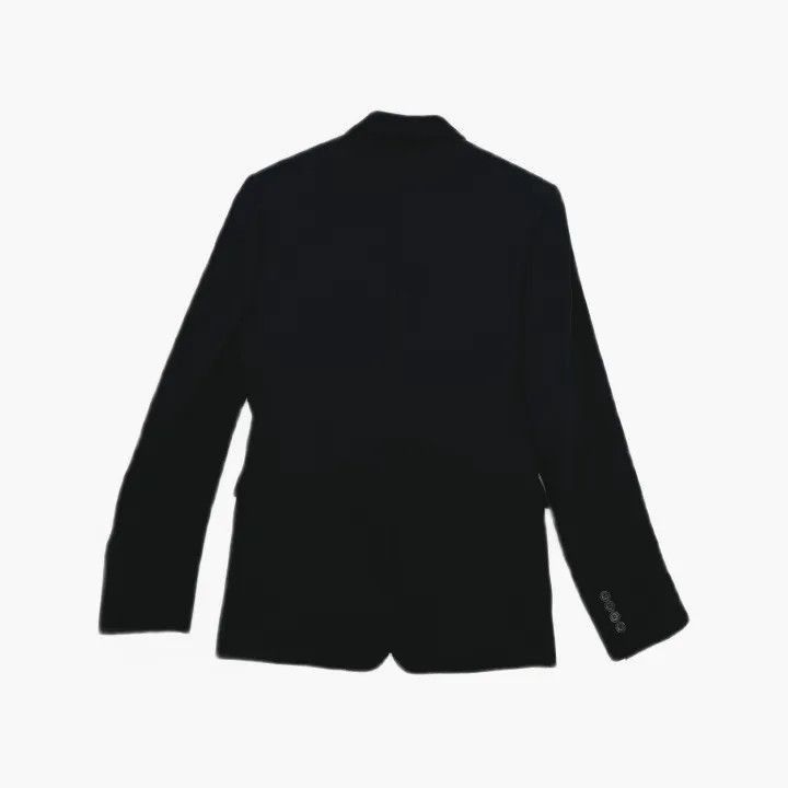 Dior Dior Black Wool Blazer with Rose Embroidery 0079-2507 Size L / US 10 / IT 46 - 3 Thumbnail
