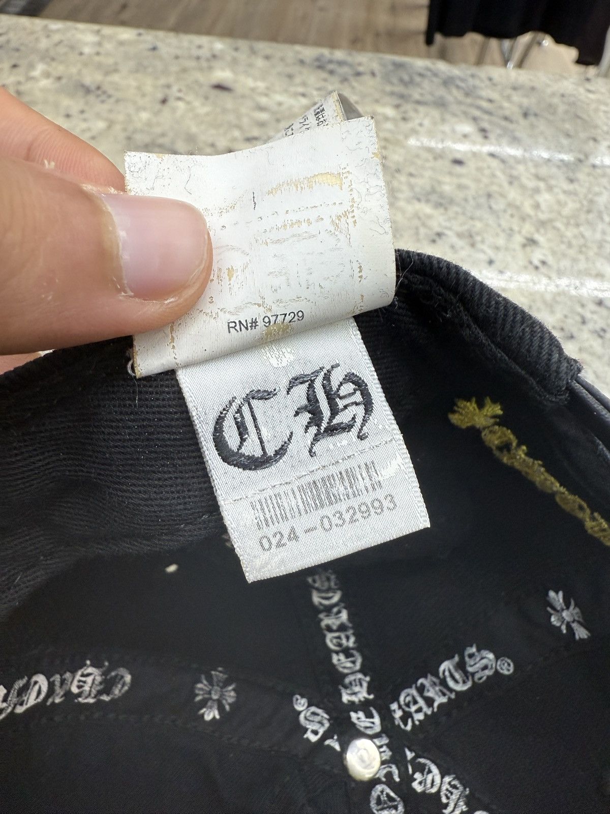 Chrome Hearts Chrome Hearts Spec Trucker Hat Size ONE SIZE - 9 Thumbnail