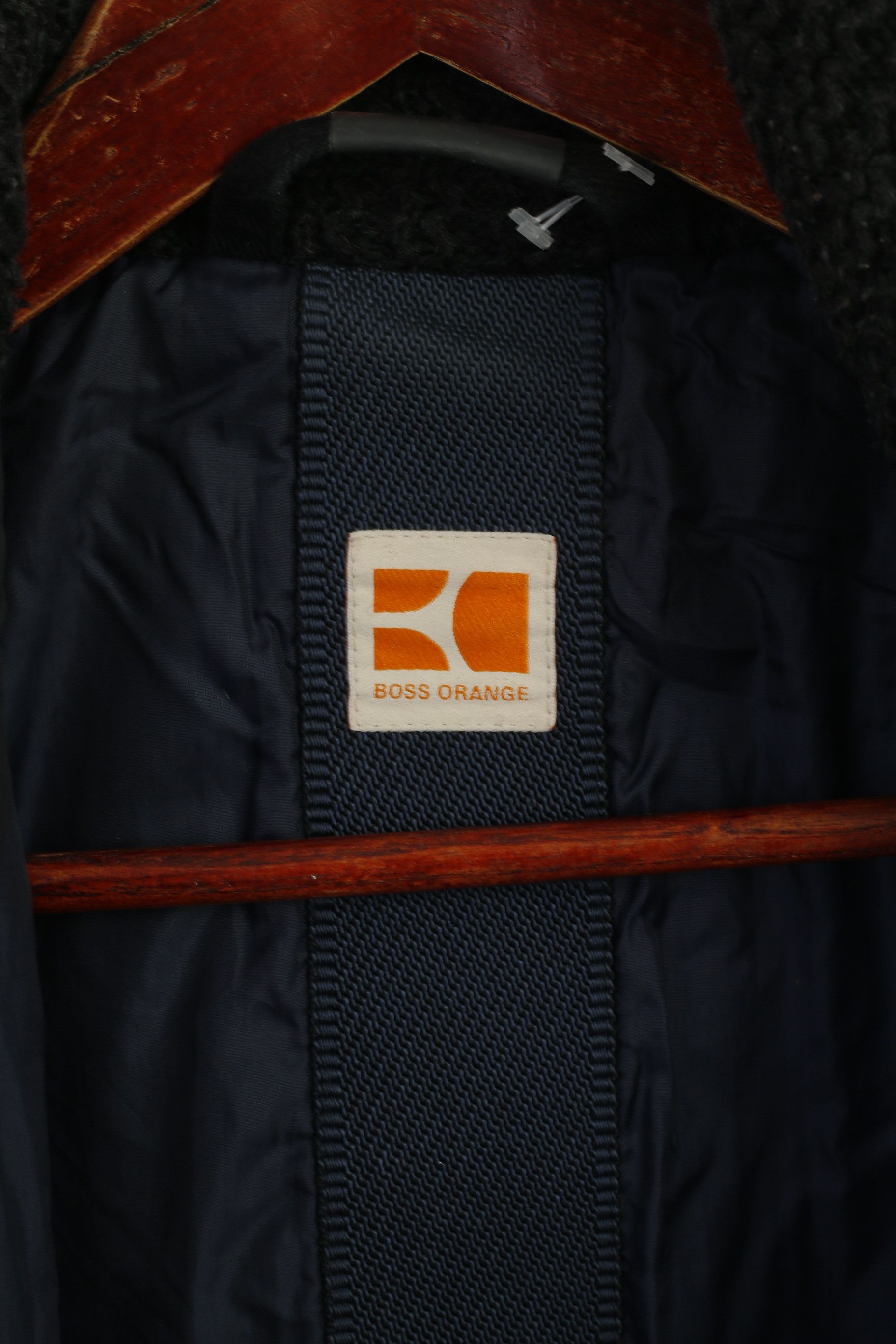 Hugo Boss Boss Orange Men 42 52 M Jacket Black Wool Zip Up 8821 Size US M / EU 48-50 / 2 - 5 Thumbnail