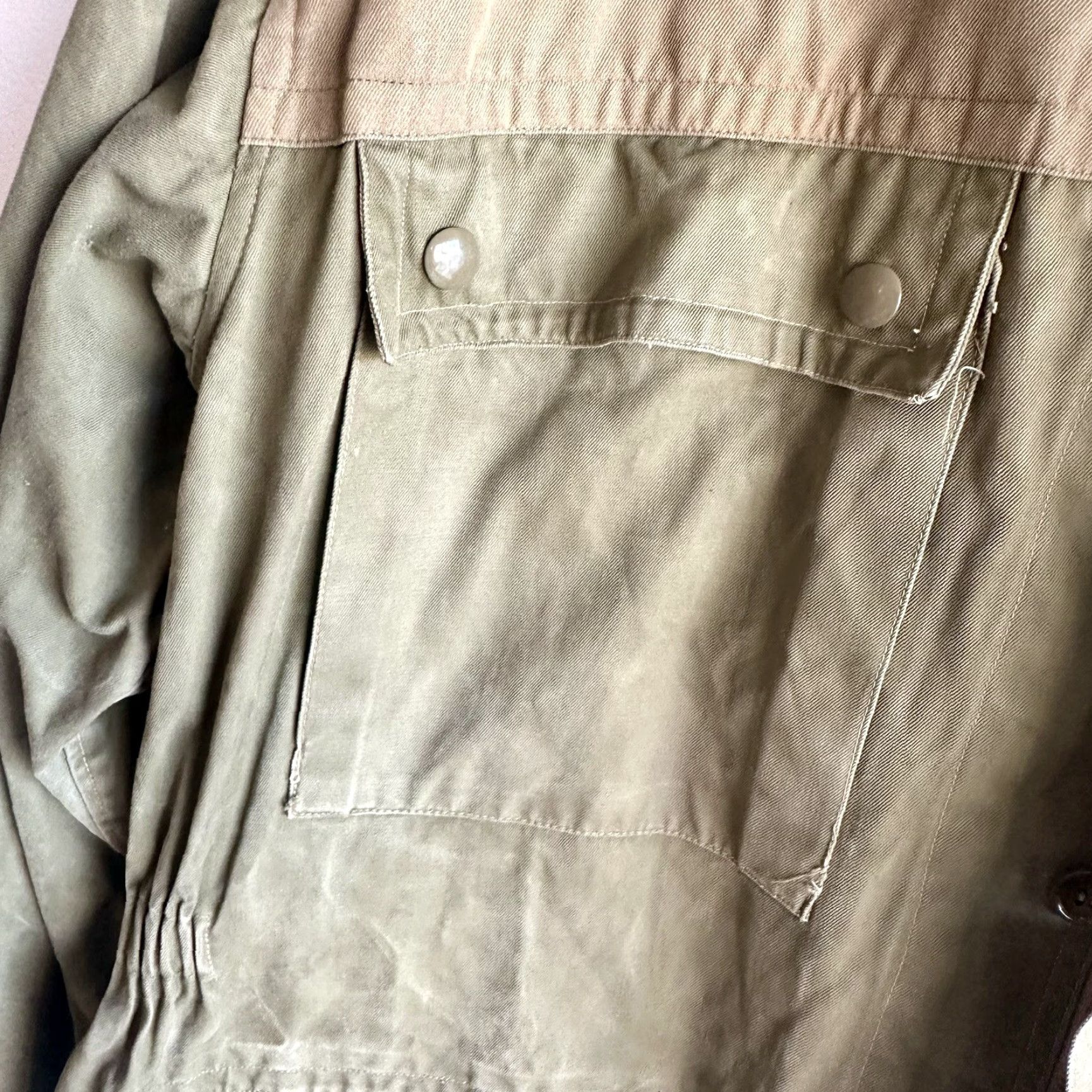 Vintage VINTAGE Mountain Jacket Smock 60s Italian X-Large Size US XL / EU 56 / 4 - 4 Thumbnail
