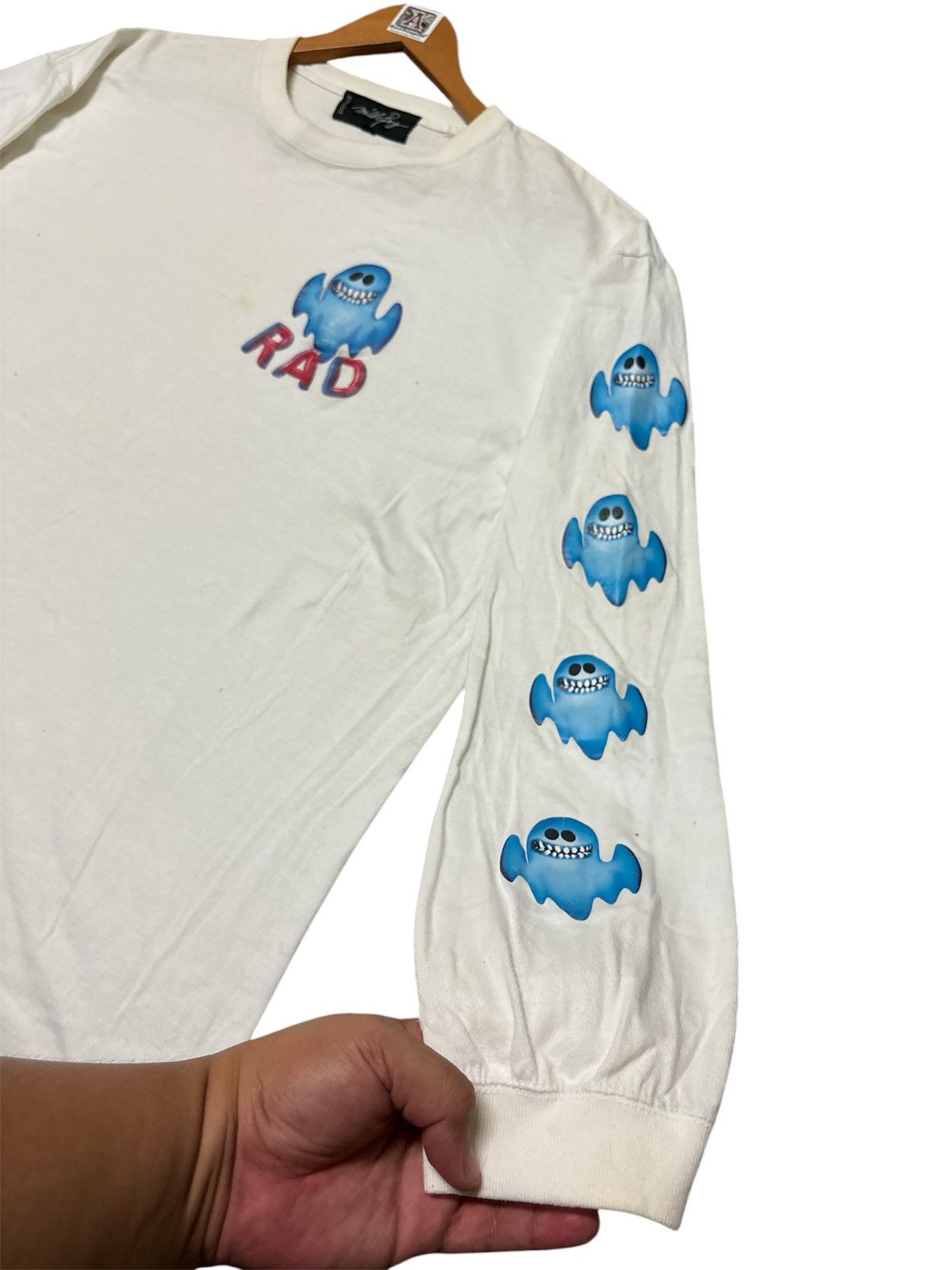 Vintage ‼️RARE‼️MILKYBOY HARAJUKU LIMITED EDITION HALLOWEEN GHOST💥 Size US XXL / EU 58 / 5 - 6 Thumbnail