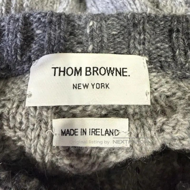 Thom Browne Thom Browne Gray Wool Women's Pullover Sweater . Size XXS / US 00 / IT 34 - 3 Thumbnail