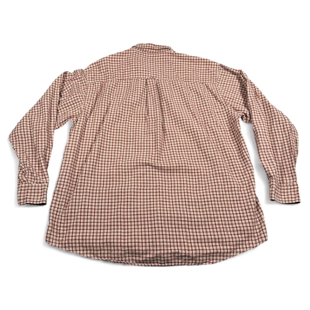 Vintage VINTAGE Woolrich Shirt Adult XL Red Plaid Cotton Button-Up, Long Sleeve, 90s, Outdoor Mens Size US XL / EU 56 / 4 - 3 Thumbnail