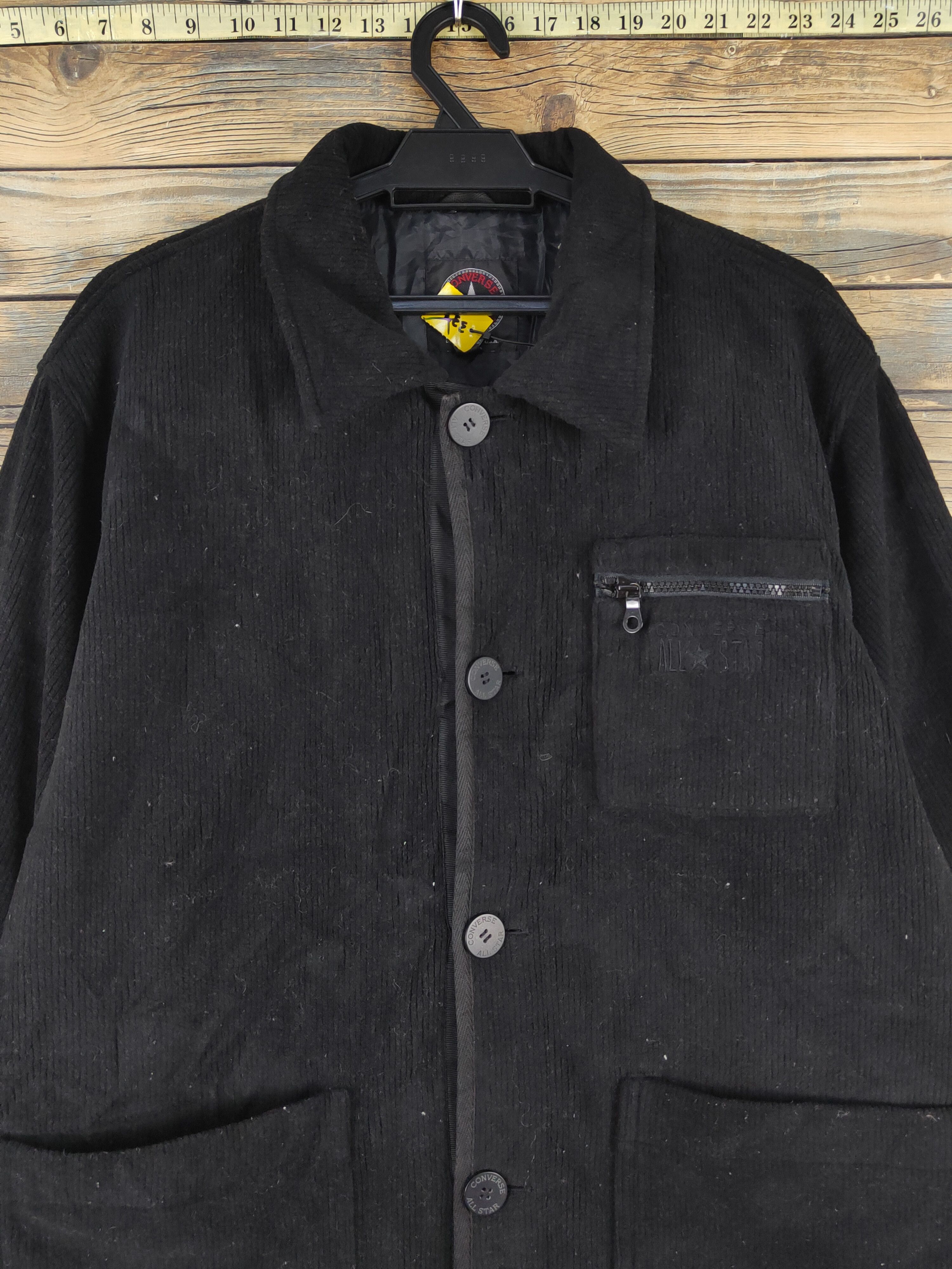 Converse Converse Black Jackets #W2035 Size US M / EU 48-50 / 2 - 2 Thumbnail