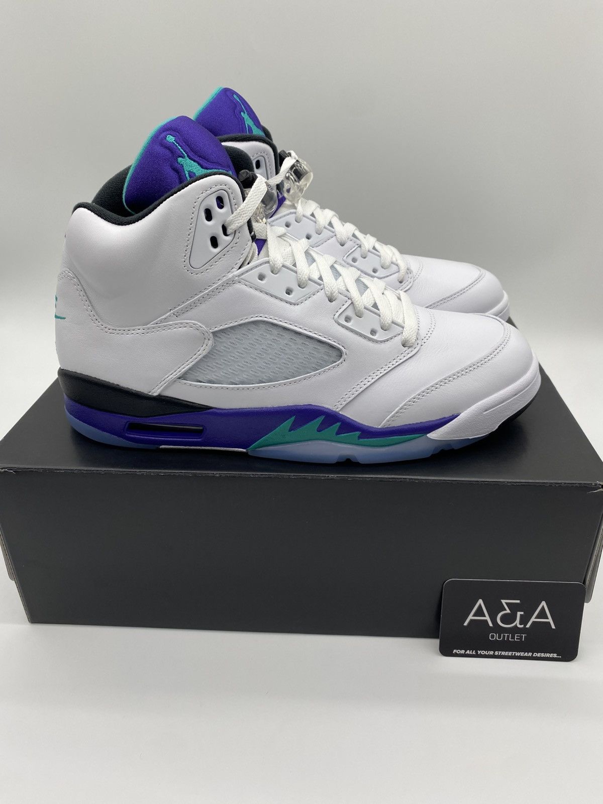 AIR JORDAN 5 RETRO GRAPE US10 S*a様 Jordan 5 グレープ ジョーダン5 紫