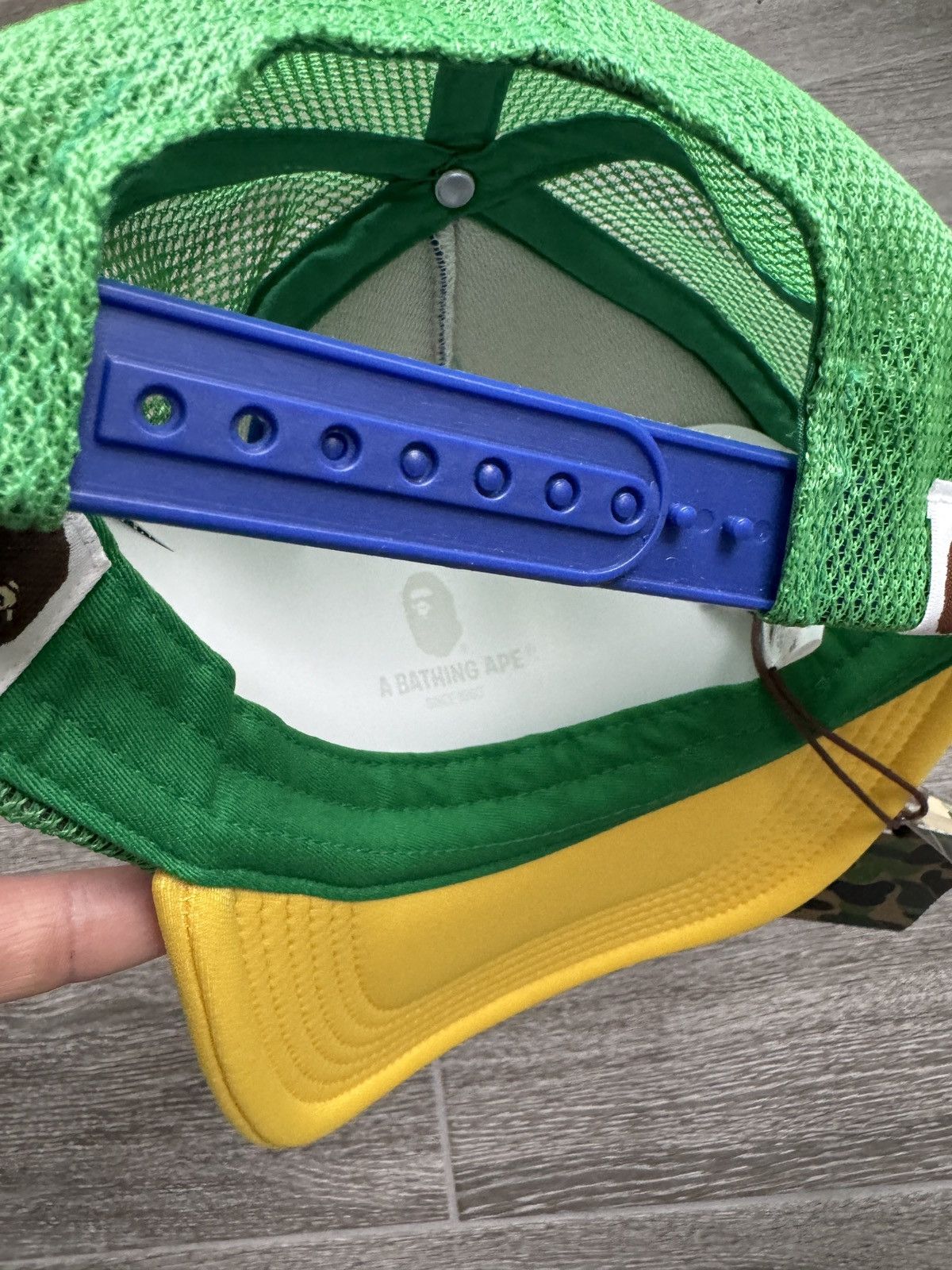 Bape Bapesta trucker hat Size ONE SIZE - 4 Thumbnail