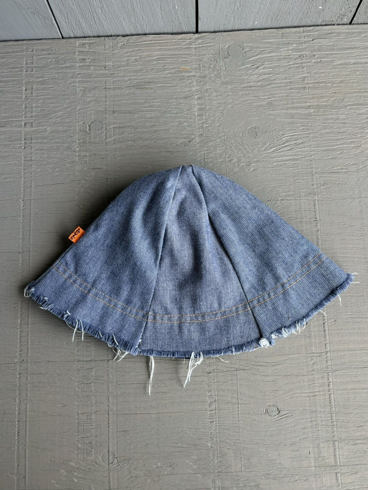 Levi's 1970s Levi's Crusher Hat Vintage Orange Tab Bucket Hat Size ONE SIZE - 8 Thumbnail