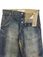 Diesel Vintage Y2k Diesel Two Tone Denim Loose Pants Wide Leg Size US 32 / EU 48 - 15 Thumbnail