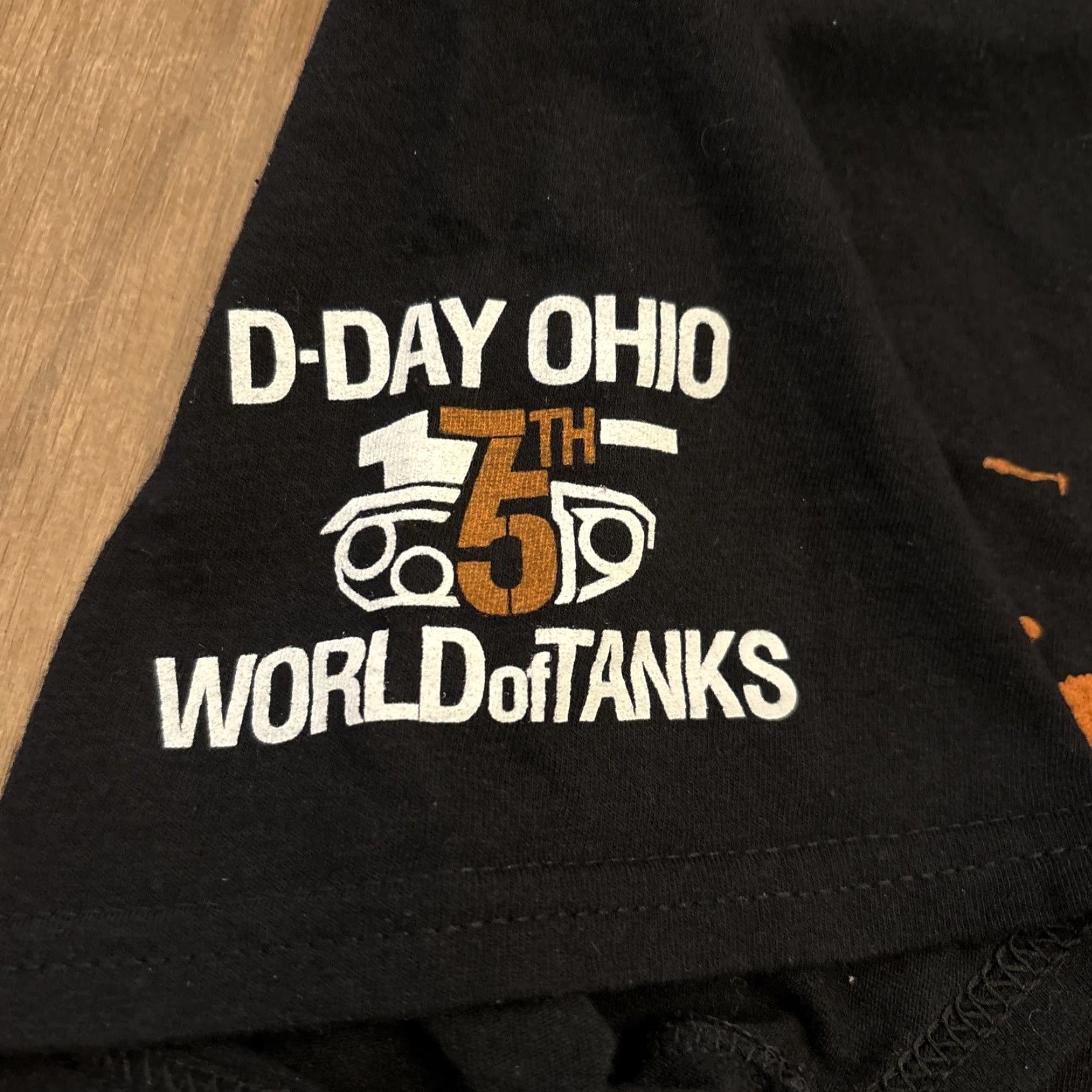 Anvil VINTAGE World Of Tanks D Day Ohio T Shirt Black Size S Size US S / EU 44-46 / 1 - 3 Thumbnail