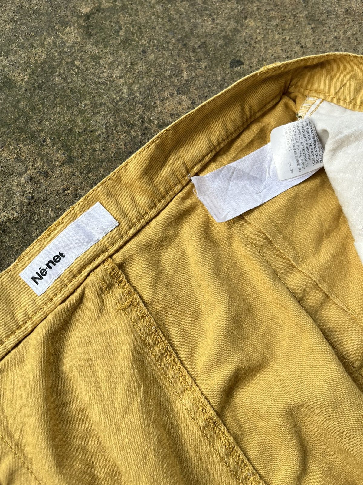 Issey Miyake × Japanese Brand × Ne-Net Issey miyake by Ne-net Pants Size US 28 / EU 44 - 8 Thumbnail