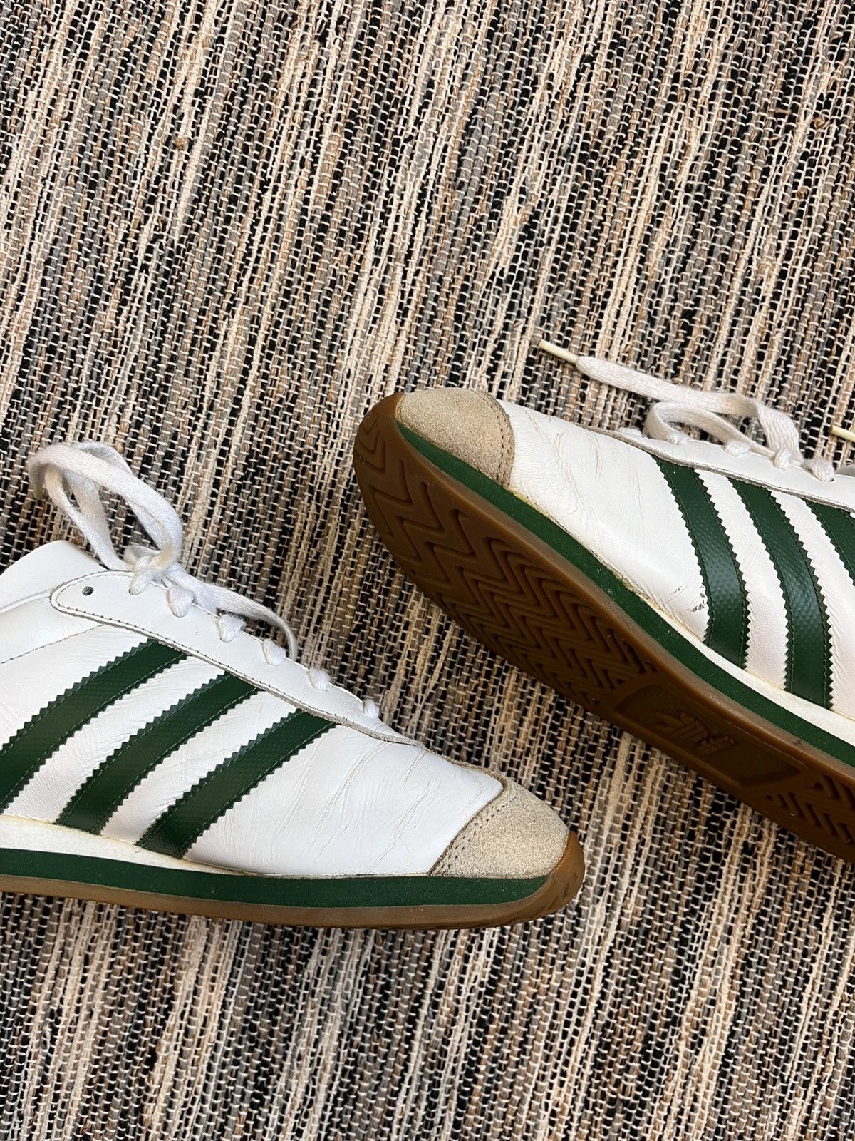 Adidas × Vintage RARE Vintage Adidas Country Leather sneakers japanese 99s Size US 8.5 / EU 41-42 - 10 Thumbnail