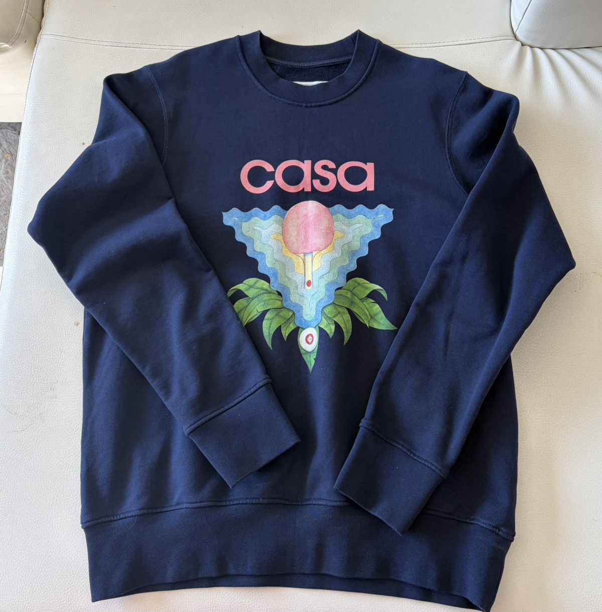 Casablanca Casablanca sweatshirt blue Size US L / EU 52-54 / 3 - 1 Thumbnail