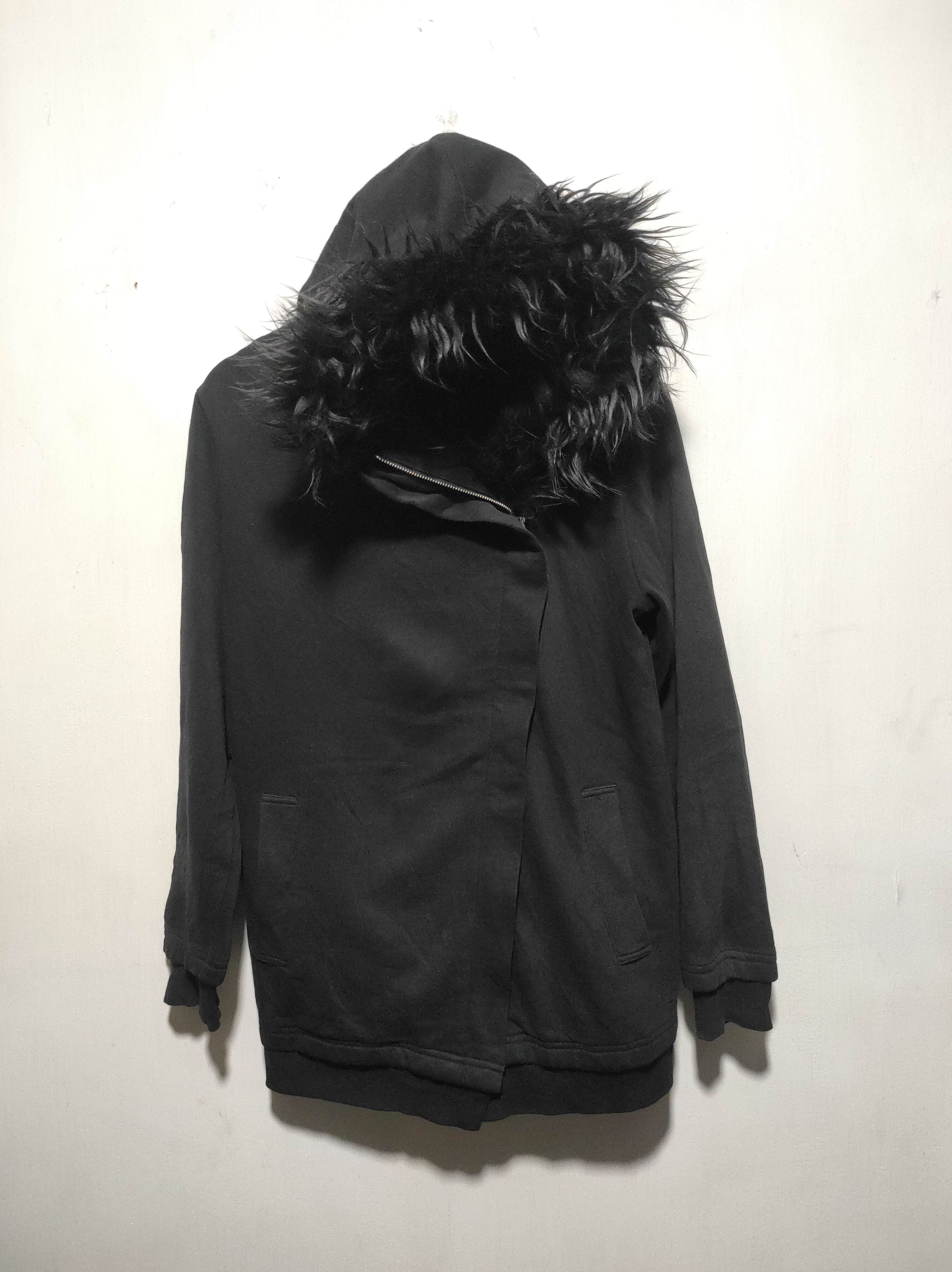 MOUSSY Azul by Moussy Asymetrycal zip fur hoodie ifsix LGB style Size US S / EU 44-46 / 1 - 2 Thumbnail