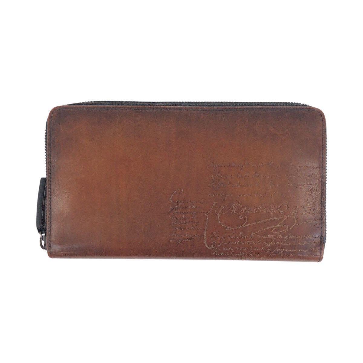 Berluti Berluti Berluti Scritto Leather Long Zip Wallet Leather Long Wallet E0148 DUTY FREE for USA Size ONE SIZE - 1 Thumbnail