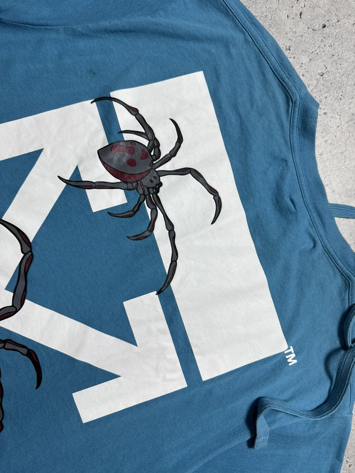 Off-White Off White Spider Luxury T Shirt Big Logo Rare Size US S / EU 44-46 / 1 - 12 Thumbnail