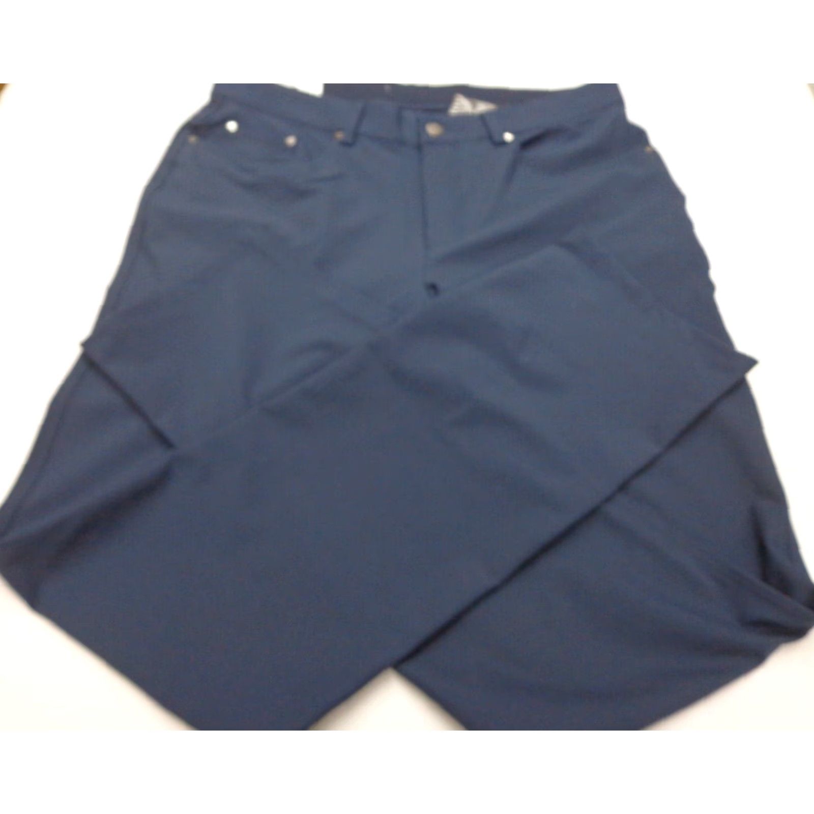 Vintage Greg Norman Men’s Pants, Blue, 32X32, Microfiber, Straight Leg, Dress Pants, Pockets, Regular Fit, Solid, 193049516318 Size US 32 / EU 48 - 2 Thumbnail