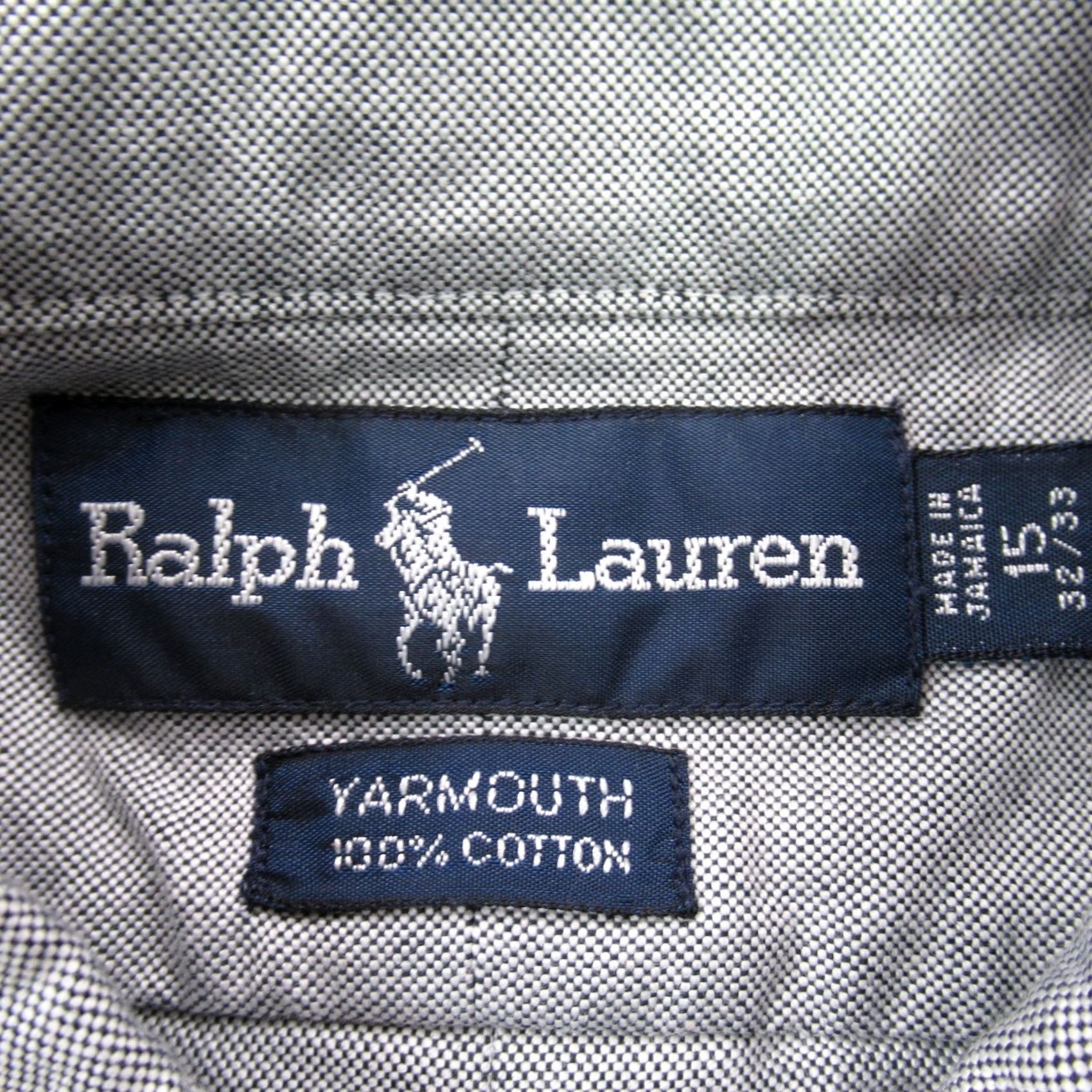 Polo Ralph Lauren Ralph Lauren Shirt 15 Gray Yarmouth Lightweight Long Sleeve Button Front Mens Size US L / EU 52-54 / 3 - 4 Thumbnail