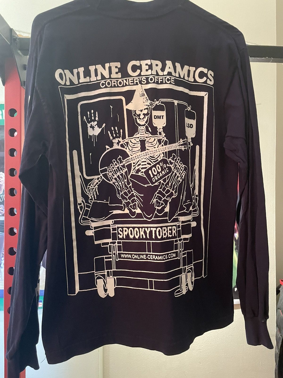 Haunted Mound ONLINE CERAMICS Haunted Wagon Coroners Office Tee Size US S / EU 44-46 / 1 - 2 Thumbnail