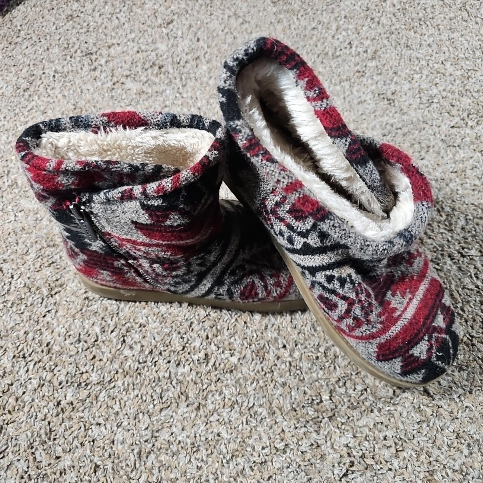 Other Indigo Rd Boots Sz 9.5 Aztec Sherpa Lined Southwestern Boho Size US 9.5 / IT 39.5 - 1 Thumbnail