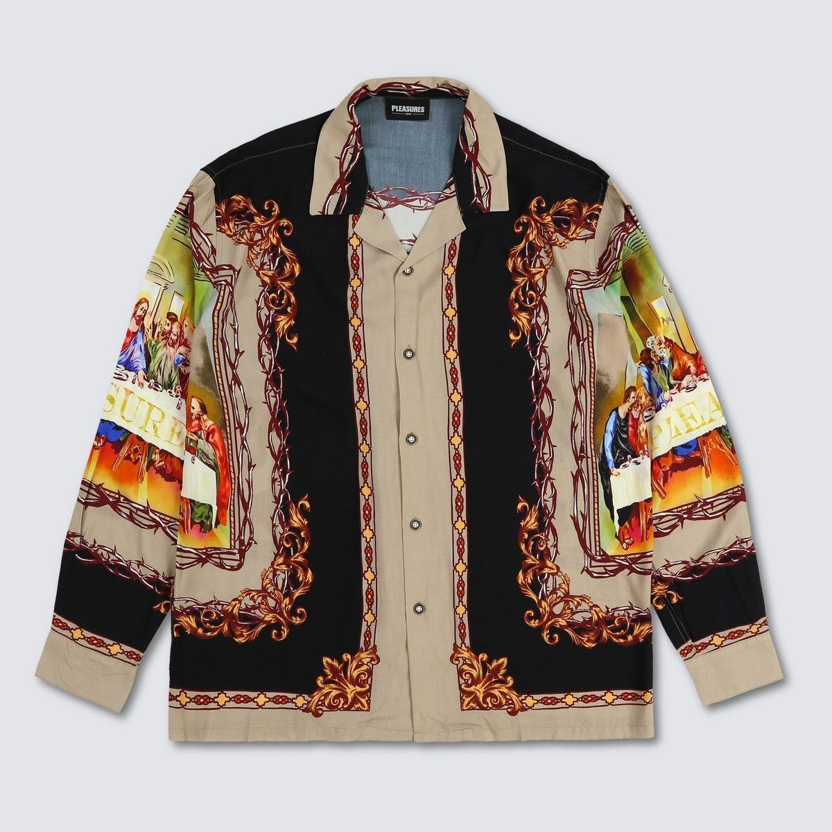 Pleasures Pleasures Supper Button Down Shirt Sz. Large Size US L / EU 52-54 / 3 - 1 Thumbnail