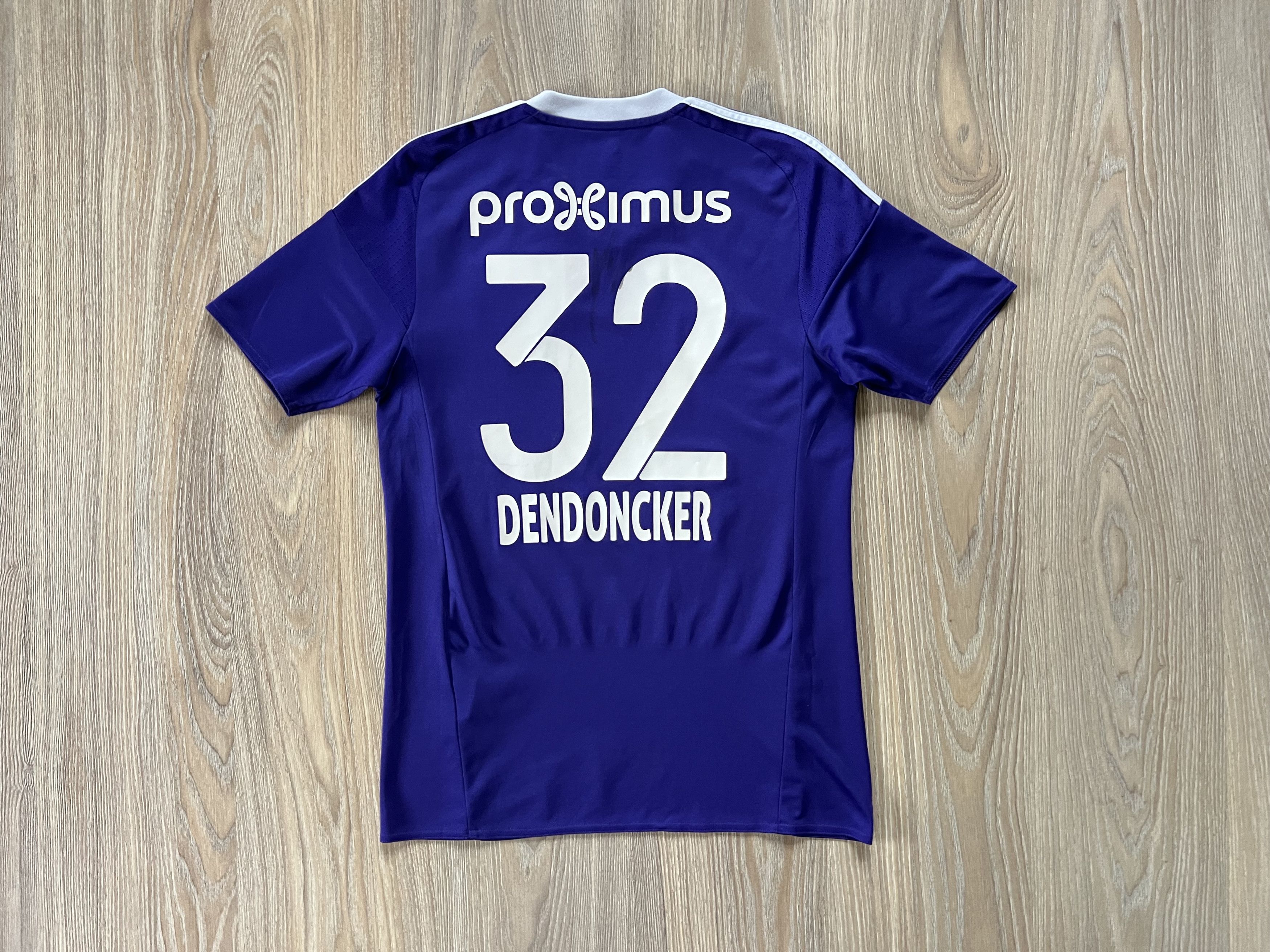 Adidas Adidas Anderlecht Home Shirt #32 Dendoncker 2016-2017 Size US S / EU 44-46 / 1 - 2 Thumbnail