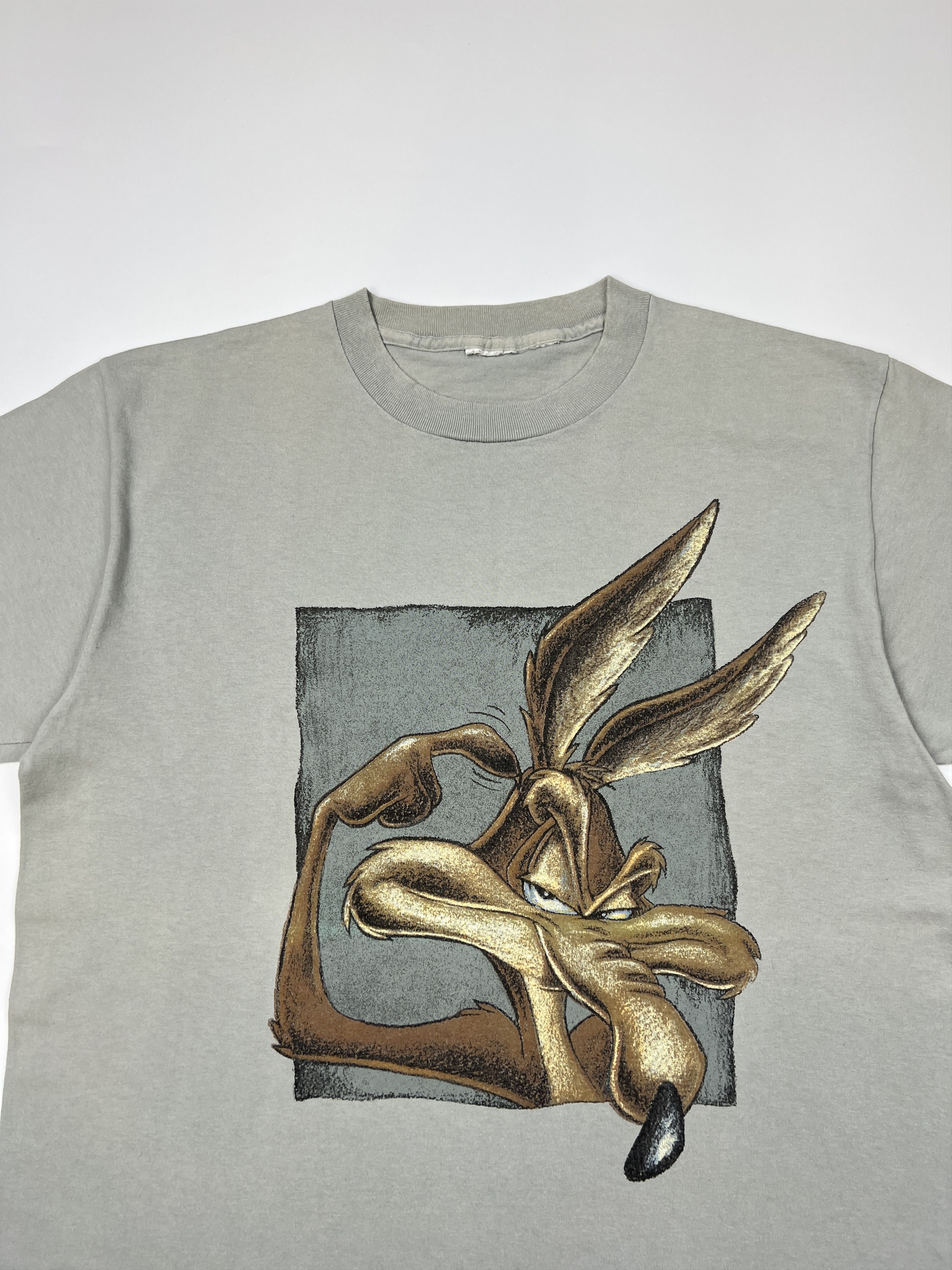 Vintage × Warner Bros Vintage 90s Road Runner & Coyote Warner Bros Printed Tee Size US M / EU 48-50 / 2 - 3 Thumbnail