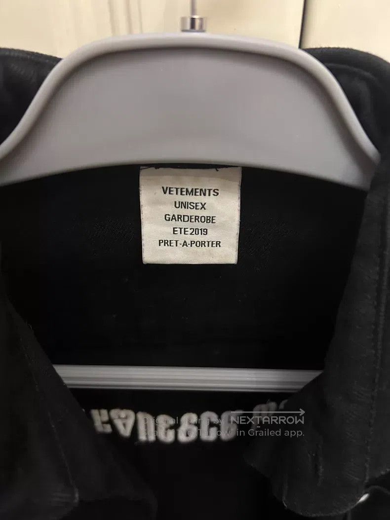 Vetements VETEMENTS Denim Fringe Short Sleeve Size US S / EU 44-46 / 1 - 3 Thumbnail