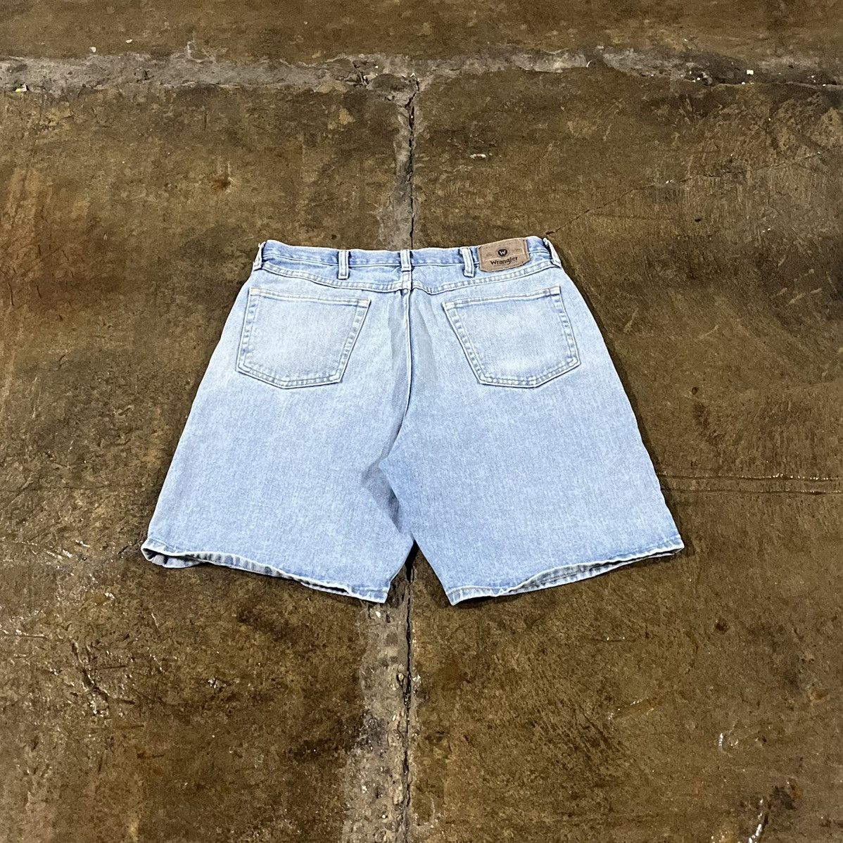 Carhartt × Vintage × Wrangler Crazy Carhartt Style Wrangler Carpenter Jorts Skater Shorts Size US 34 / EU 50 - 1 Thumbnail
