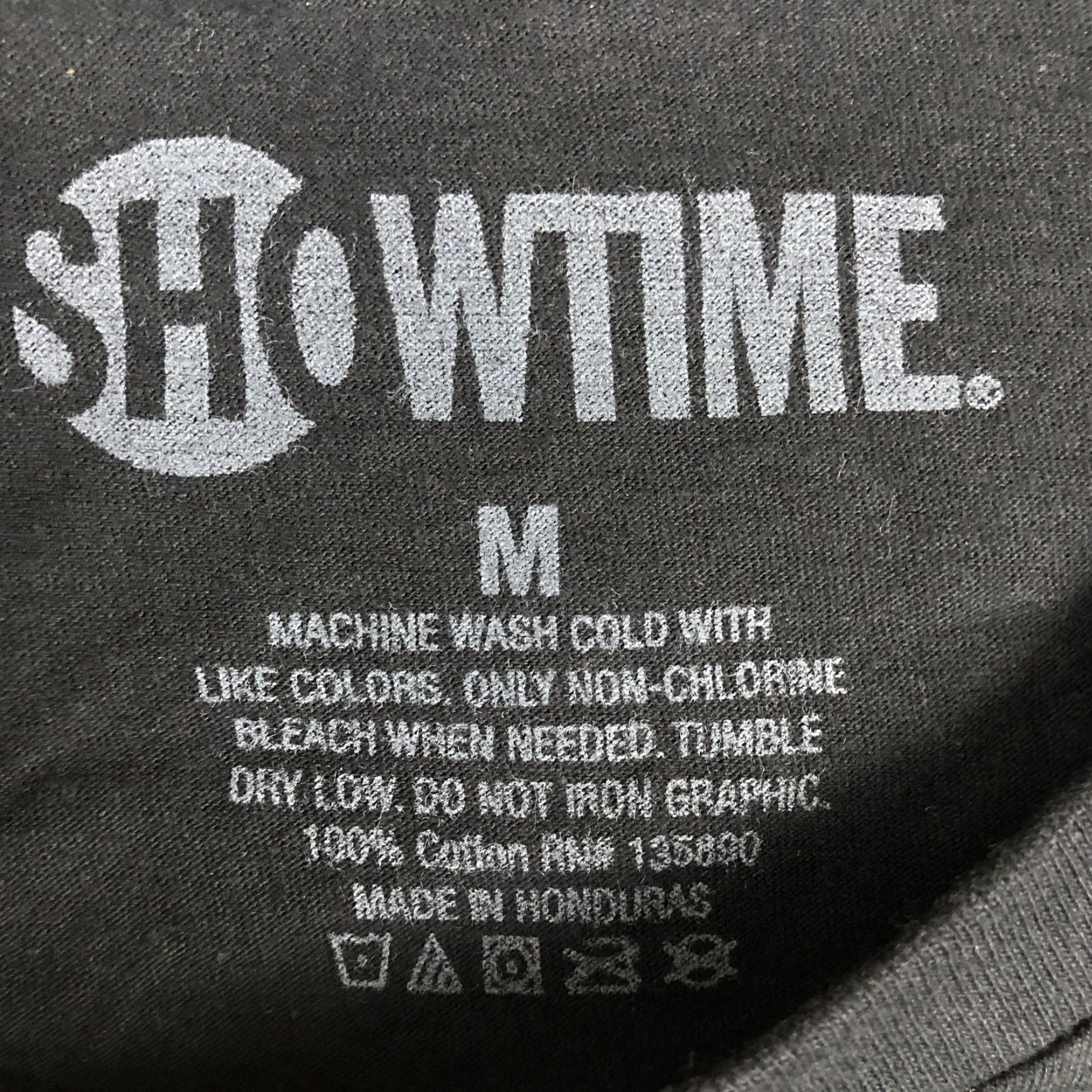 Vintage Ray Donovan Shirt Men Medium Black Tee Long Sleeve Show Time TV Show Promo Adult Size US M / EU 48-50 / 2 - 4 Thumbnail