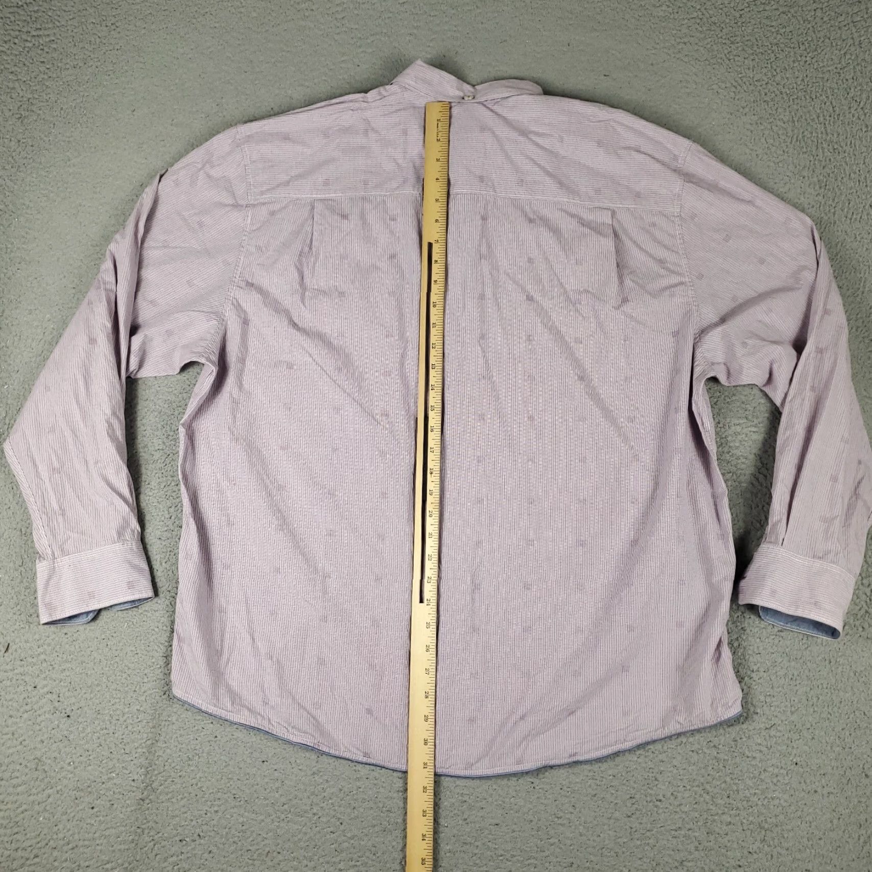 Tommy Bahama Tommy Bahama Shirt Mens 2XL Purple Cotton Button-Up Long Sleeve Size US XXL / EU 58 / 5 - 3 Thumbnail
