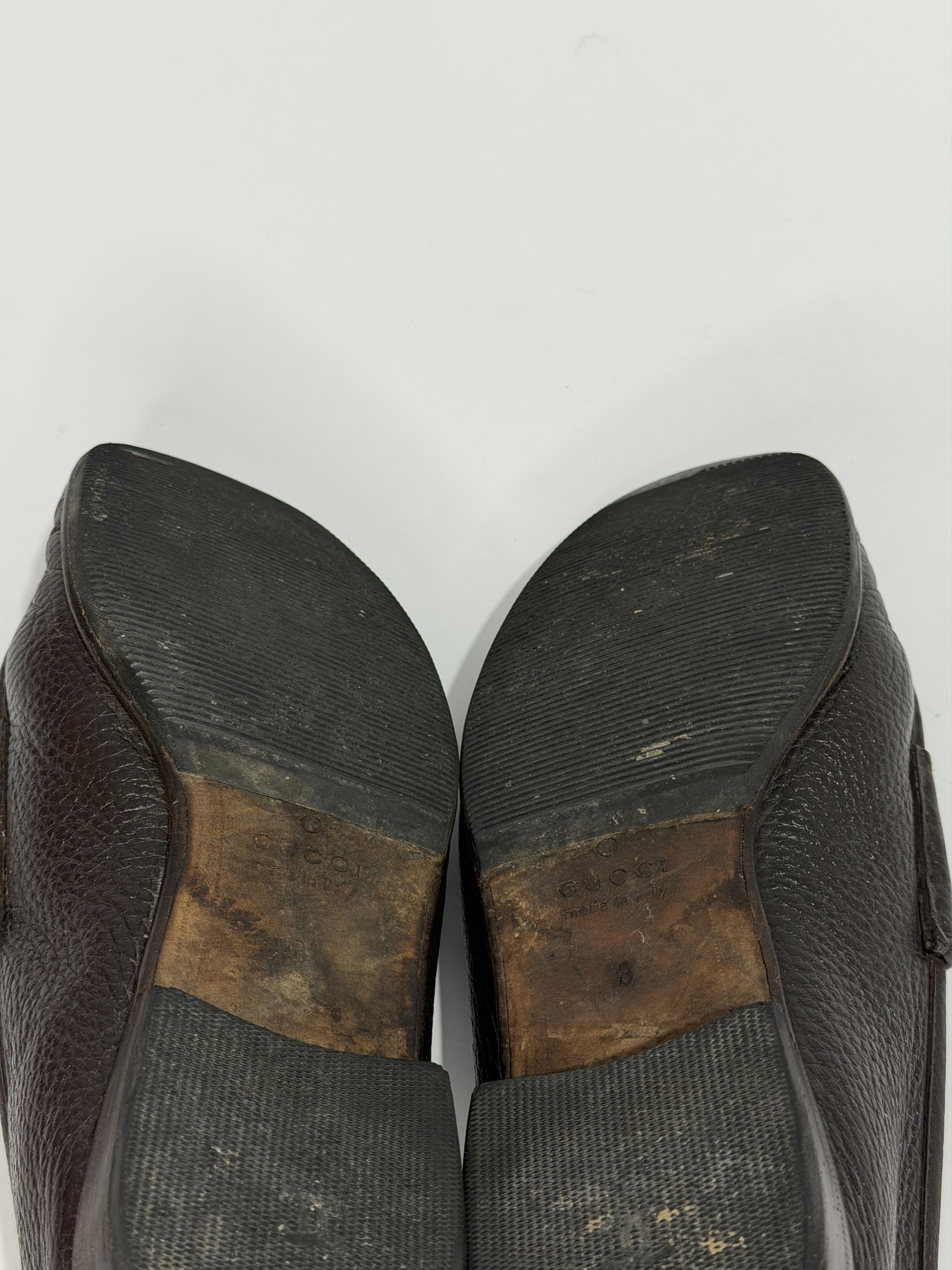 Gucci Gucci Brown Leather 1953 Horsebit Loafers Size US 9 / EU 42 - 7 Thumbnail
