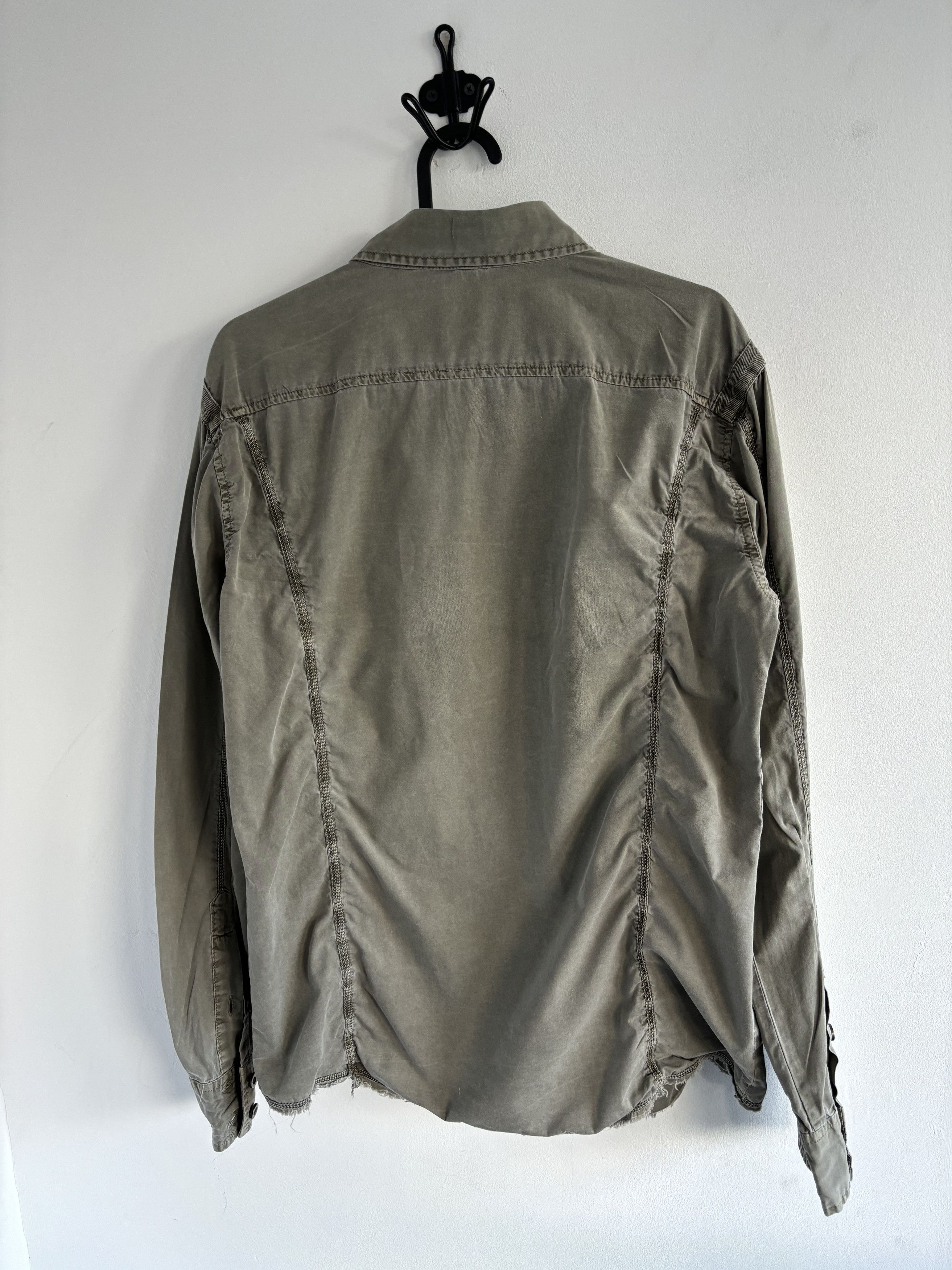 Japanese Brand Vintage Y2K Japanese Y+Y Military Cargo Khaki Shirt Size US S / EU 44-46 / 1 - 8 Thumbnail