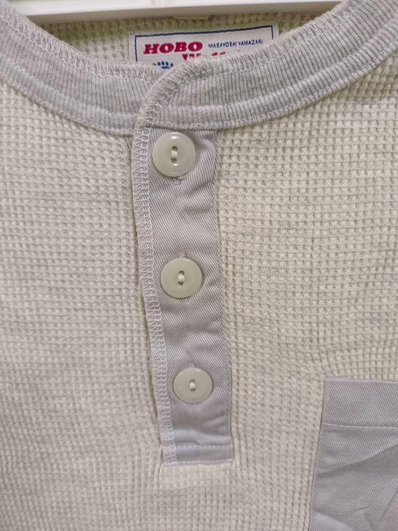 Designer × Hobo × Pherrow's Vtg Pherrows x Hobo Walking x Masayoshi Yamazaki Knitted Tee Size US S / EU 44-46 / 1 - 3 Thumbnail