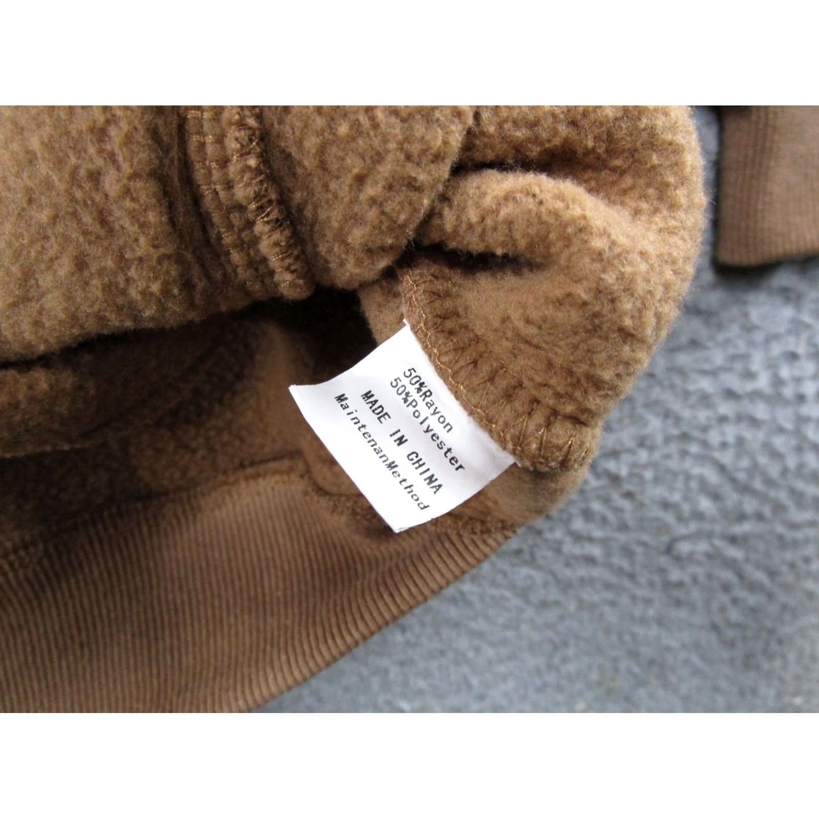 Vintage Anrabess Women's Sweatshirt Pullover 1/4 Zip Brown Pocket Zip Closure Size M Bar Ladies Autumn Winter Spring Activewear Mens Women Girls Boys Size M / US 6-8 / IT 42-44 - 4 Thumbnail